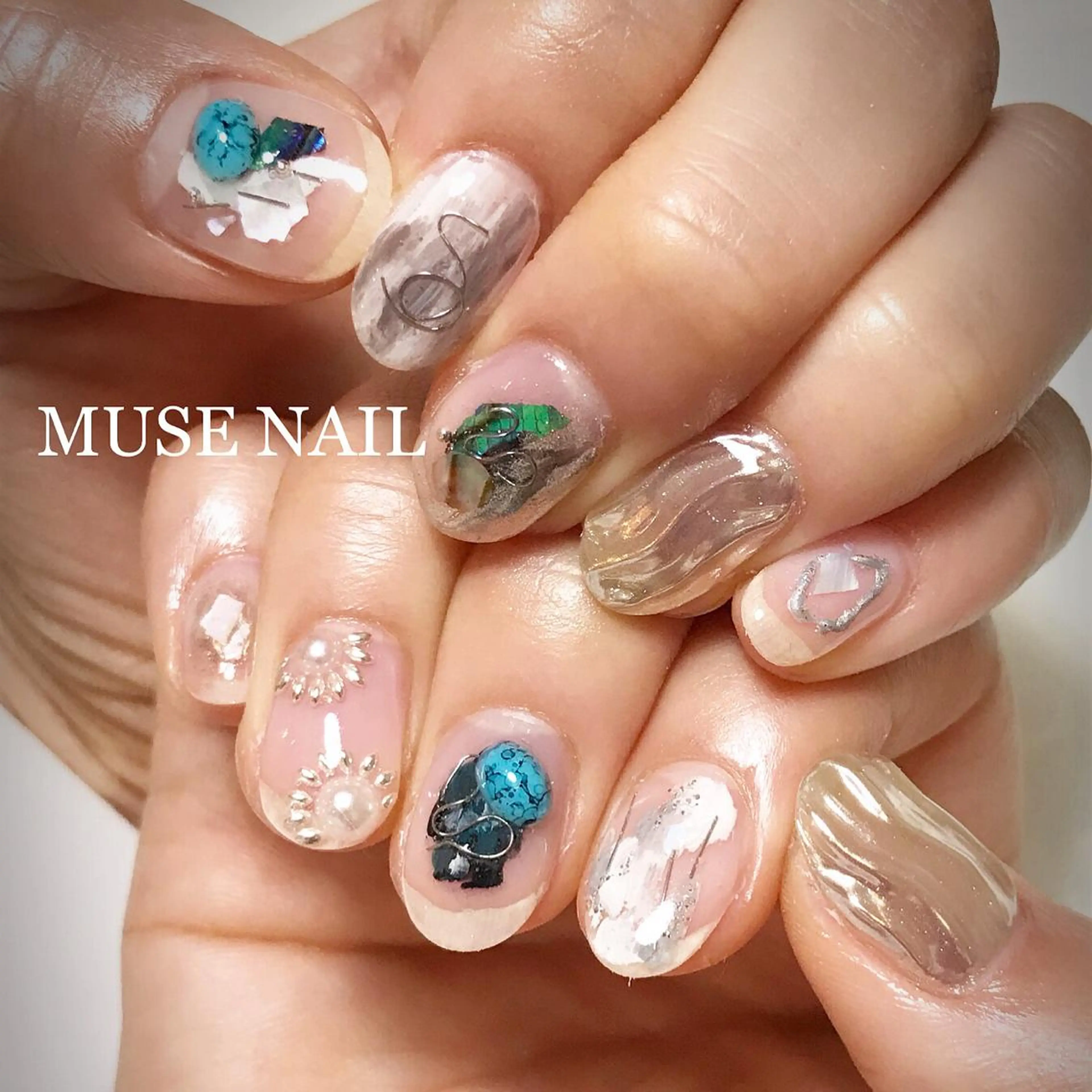 ネイル ニュアンスネイル ハンドネイル jdn kayokoのネイルデザイン