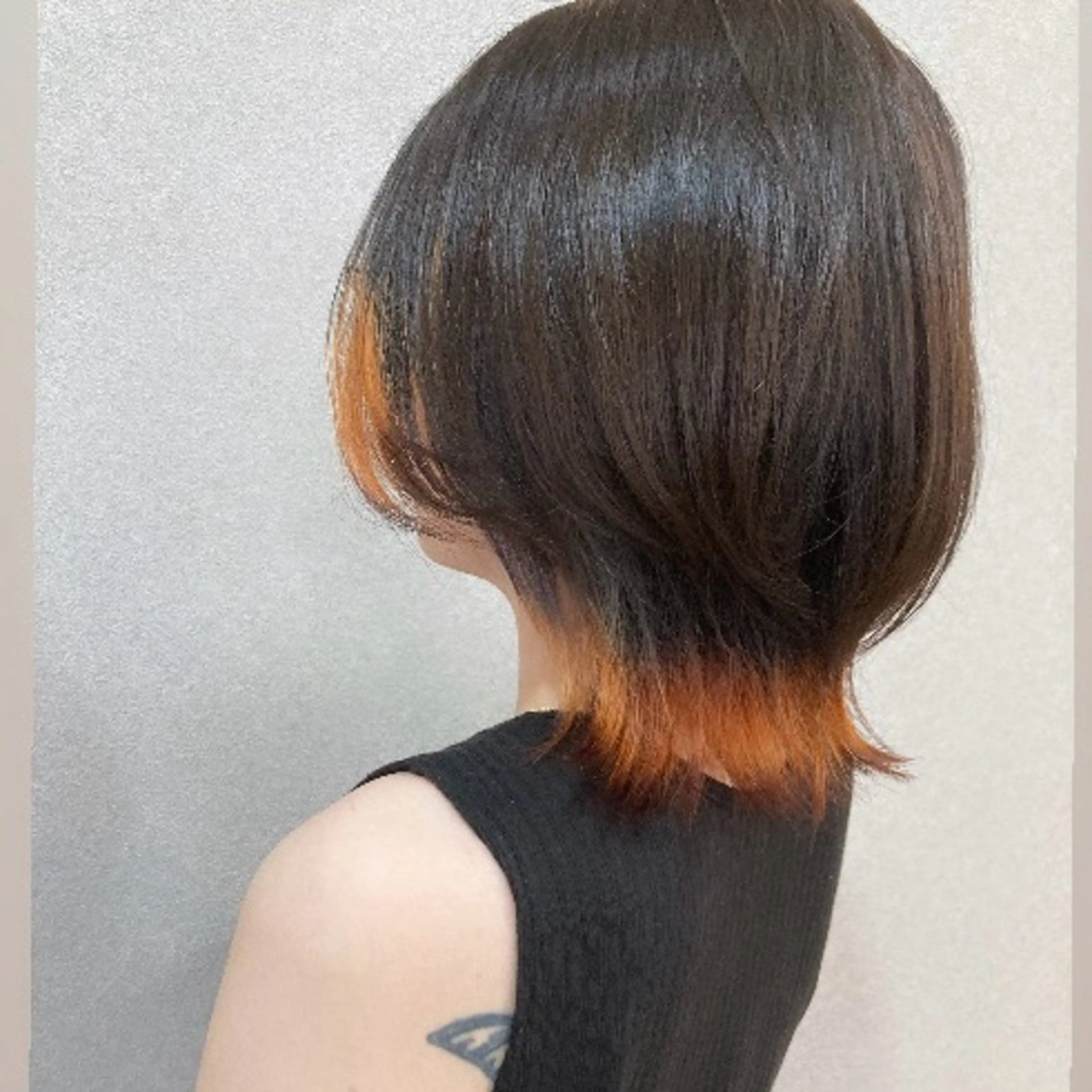 ミディアム カラー 狐カラー ヘアカラー 前田 知輝のヘアスタイル