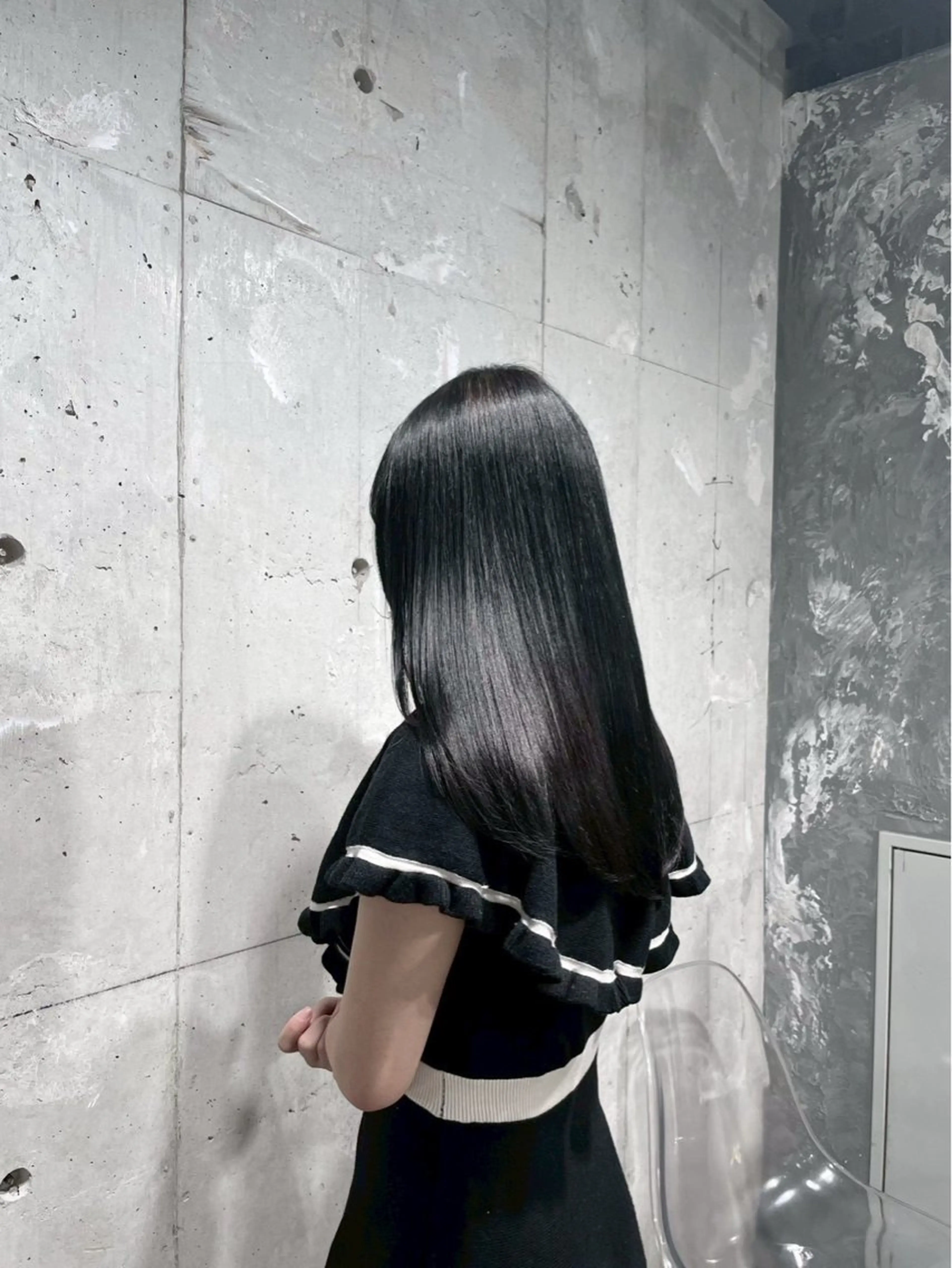 ロング カラー メンズ ヘアカラー 西上 楽人のヘアスタイル