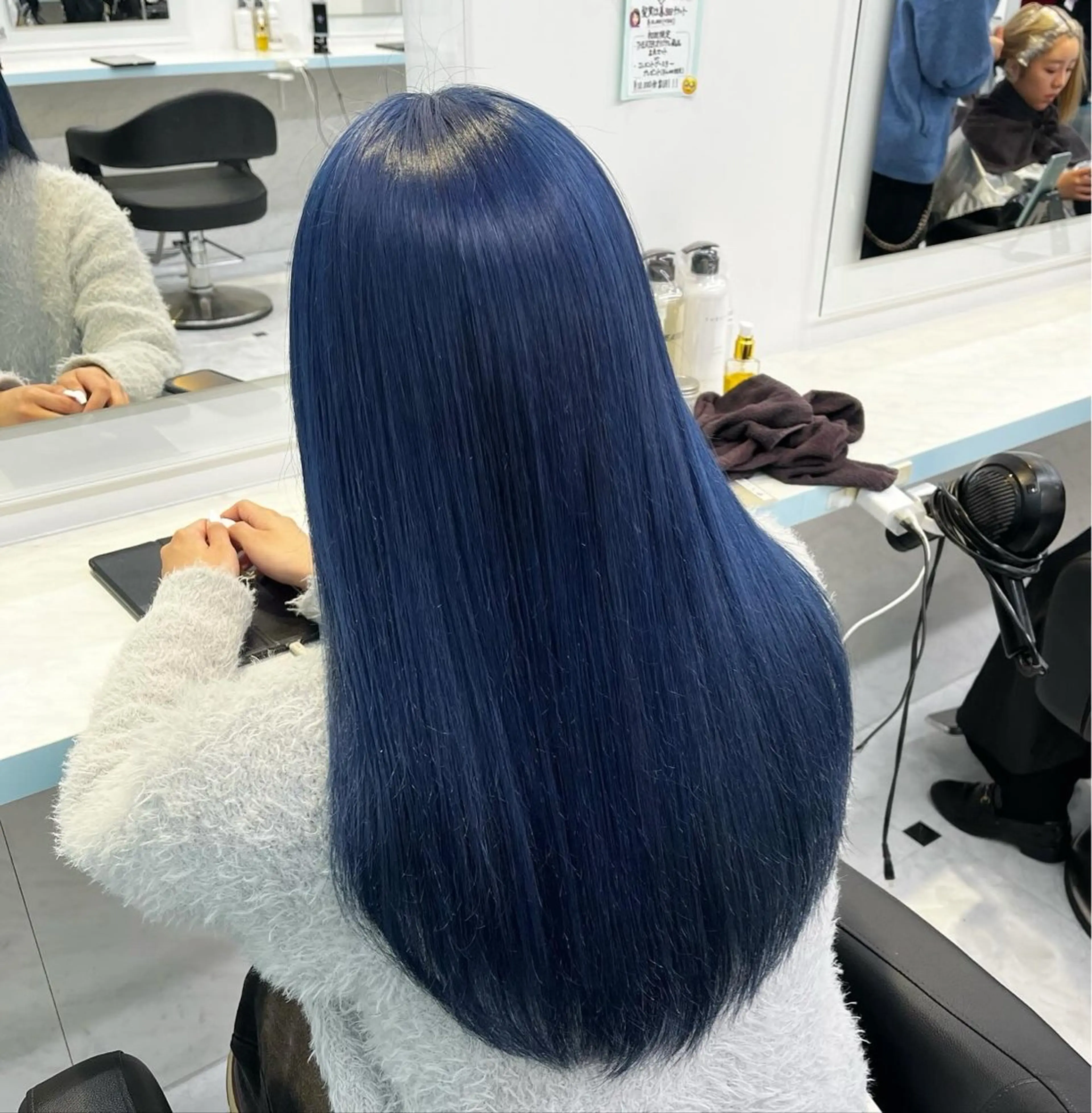 ロング カラー ヘアカラー トリートメント ブリーチカラー 🩵MIZUKIのヘアスタイル