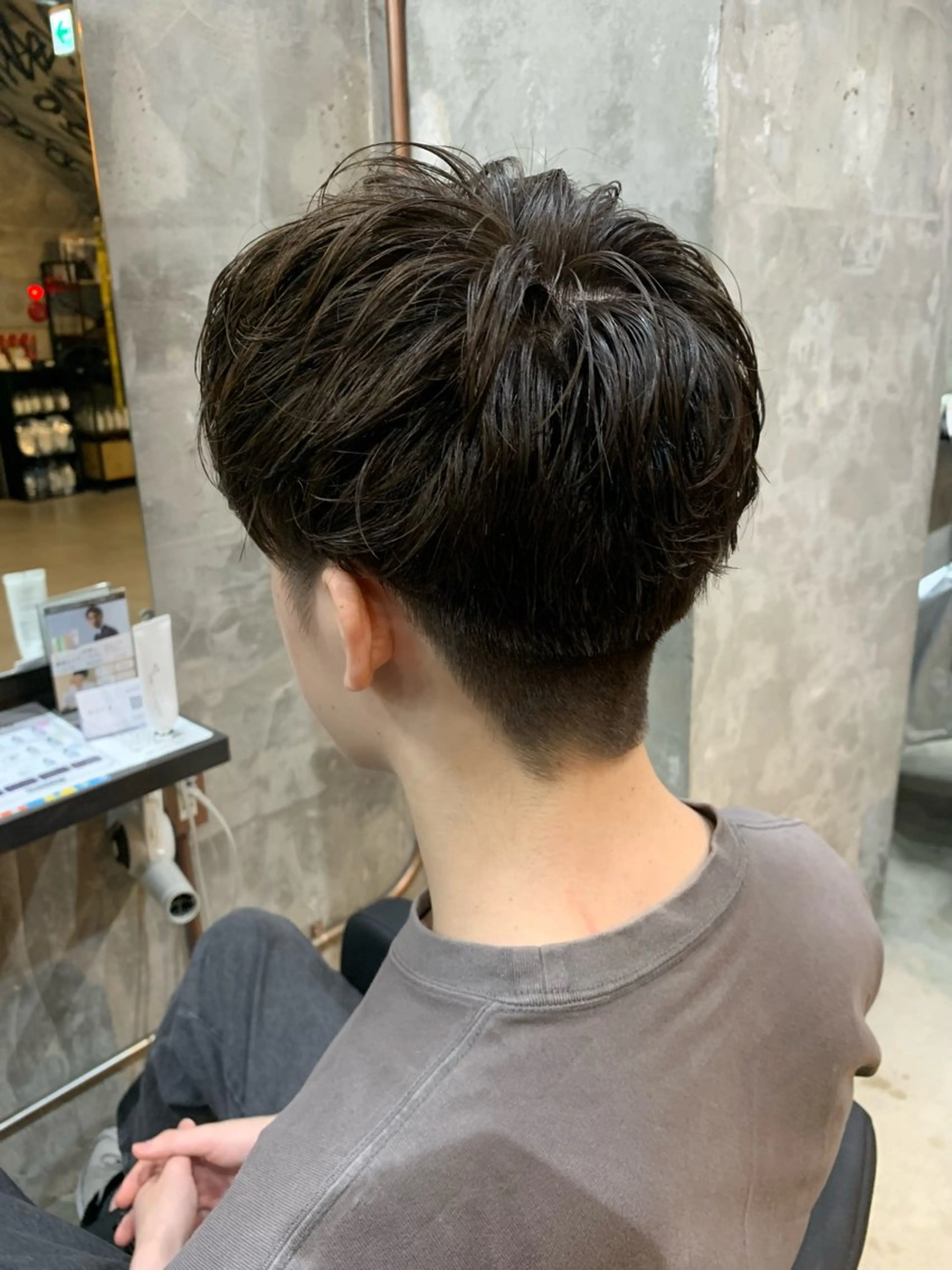 パーマ メンズ マッシュ メンズパーマ ニュアンスパーマ カット パーマ ⚡️メンズパーマ特化 mens支持◎/忠地のヘアスタイル