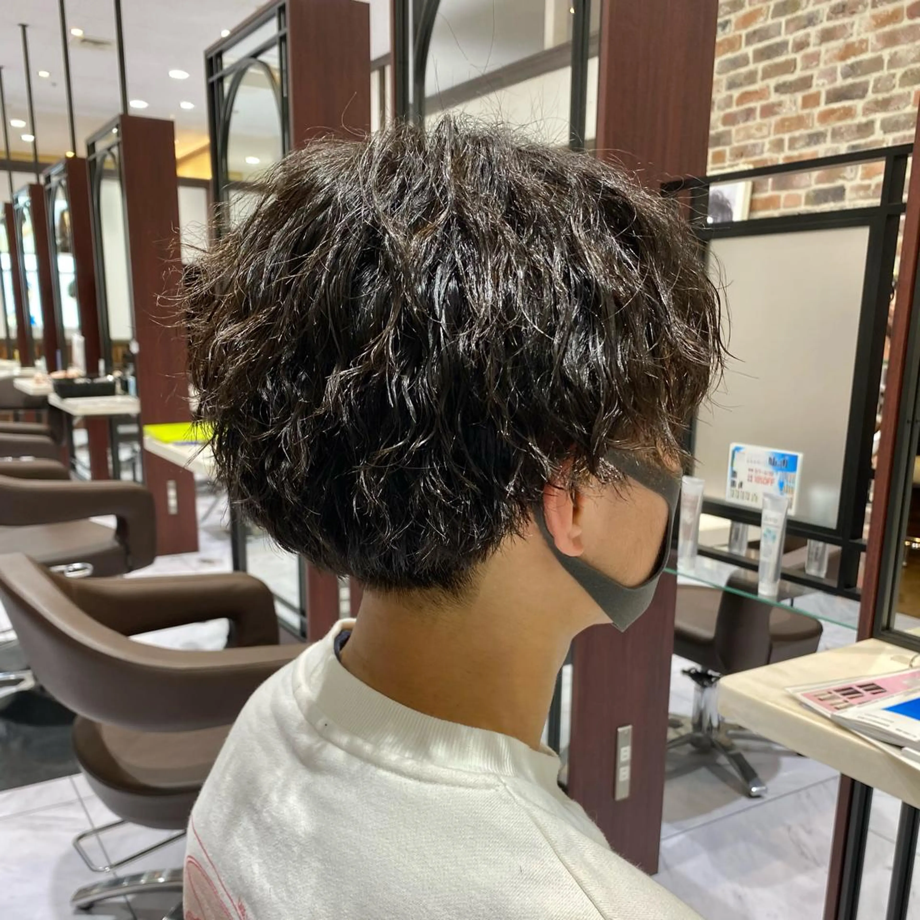 ショート メンズ 山崎 航のヘアスタイル