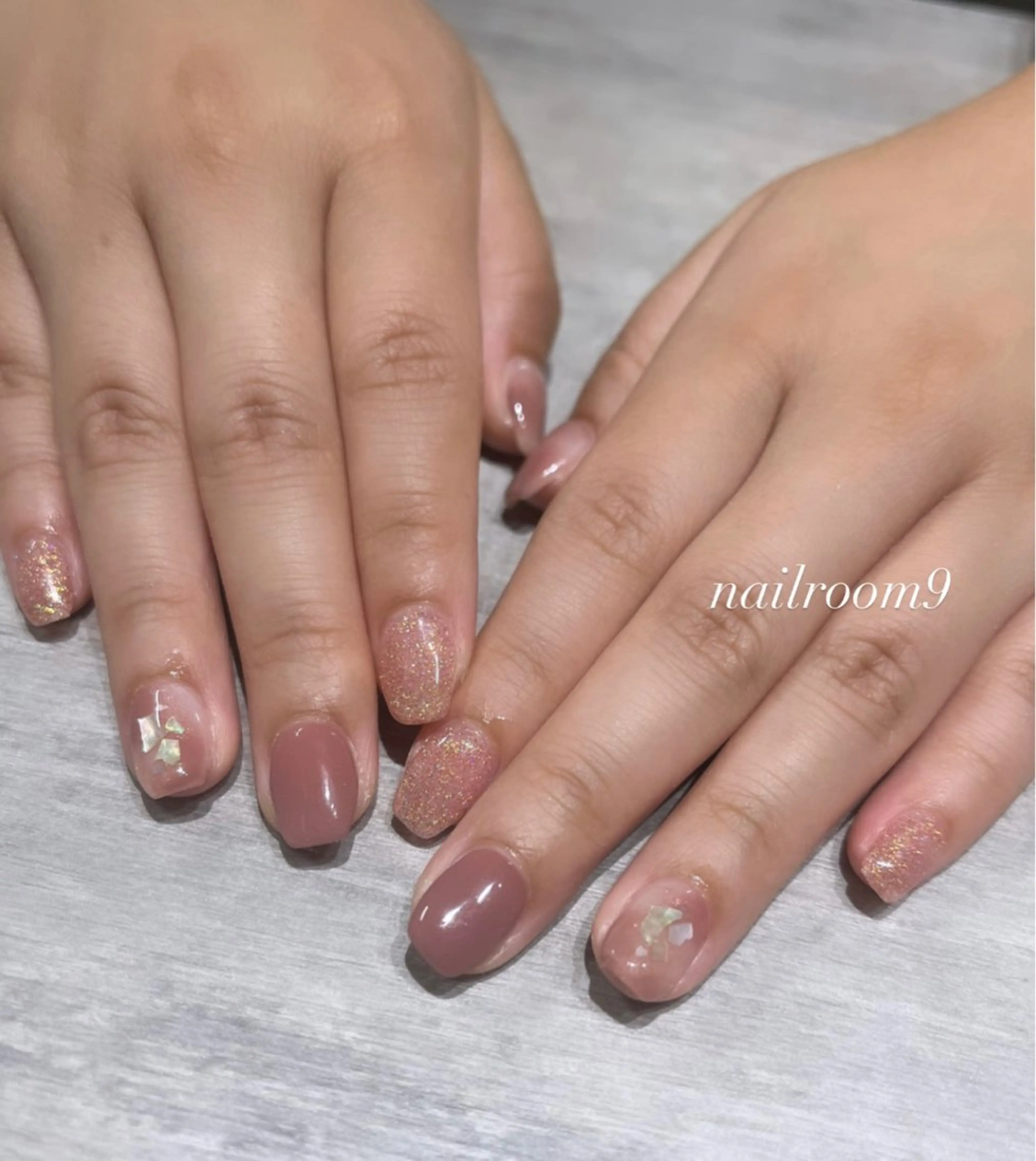 ネイル アートネイル ハンドネイル nail room9 ☺︎のネイルデザイン