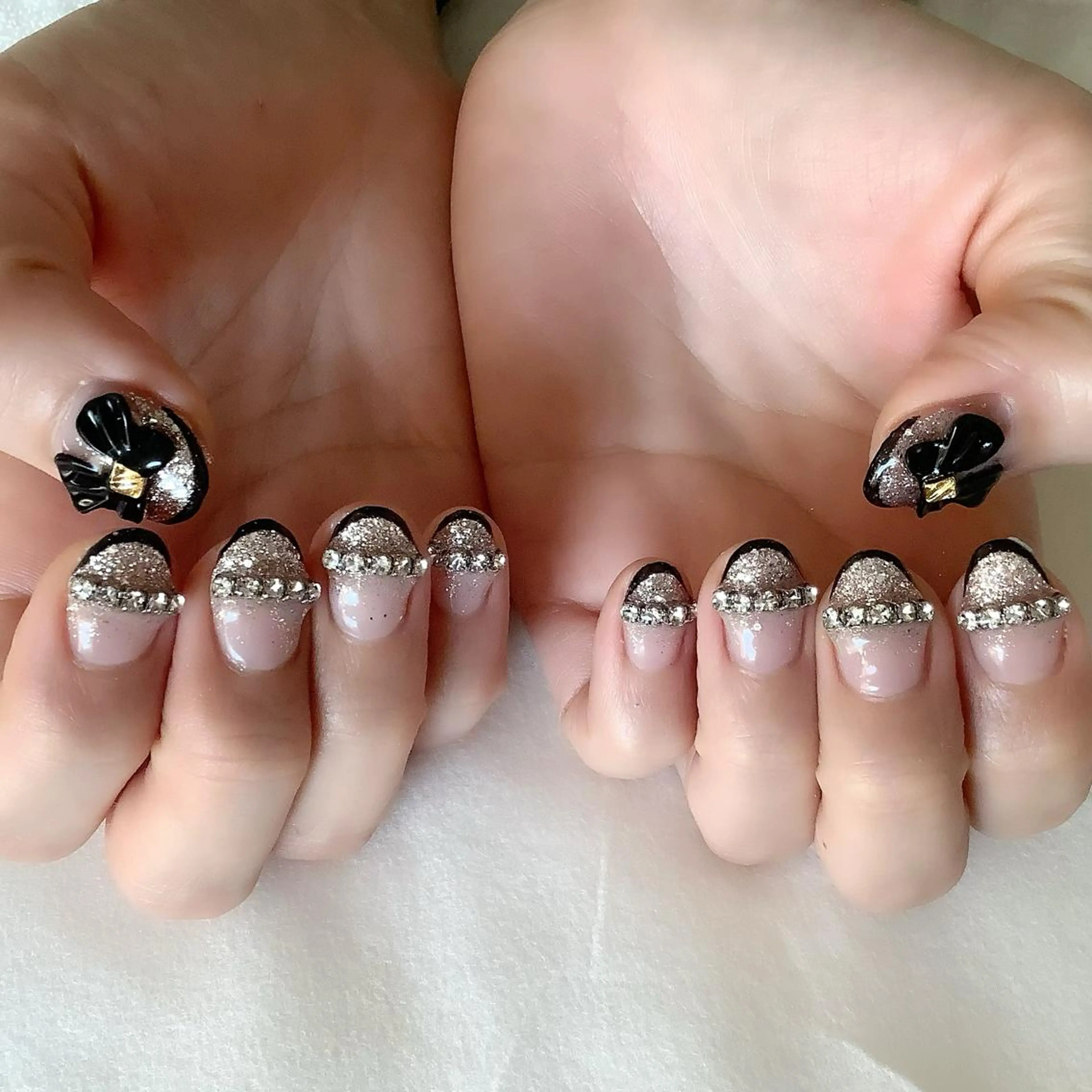 ネイル ハンドネイル 💎🐰 saki. m 🐰💎のネイルデザイン