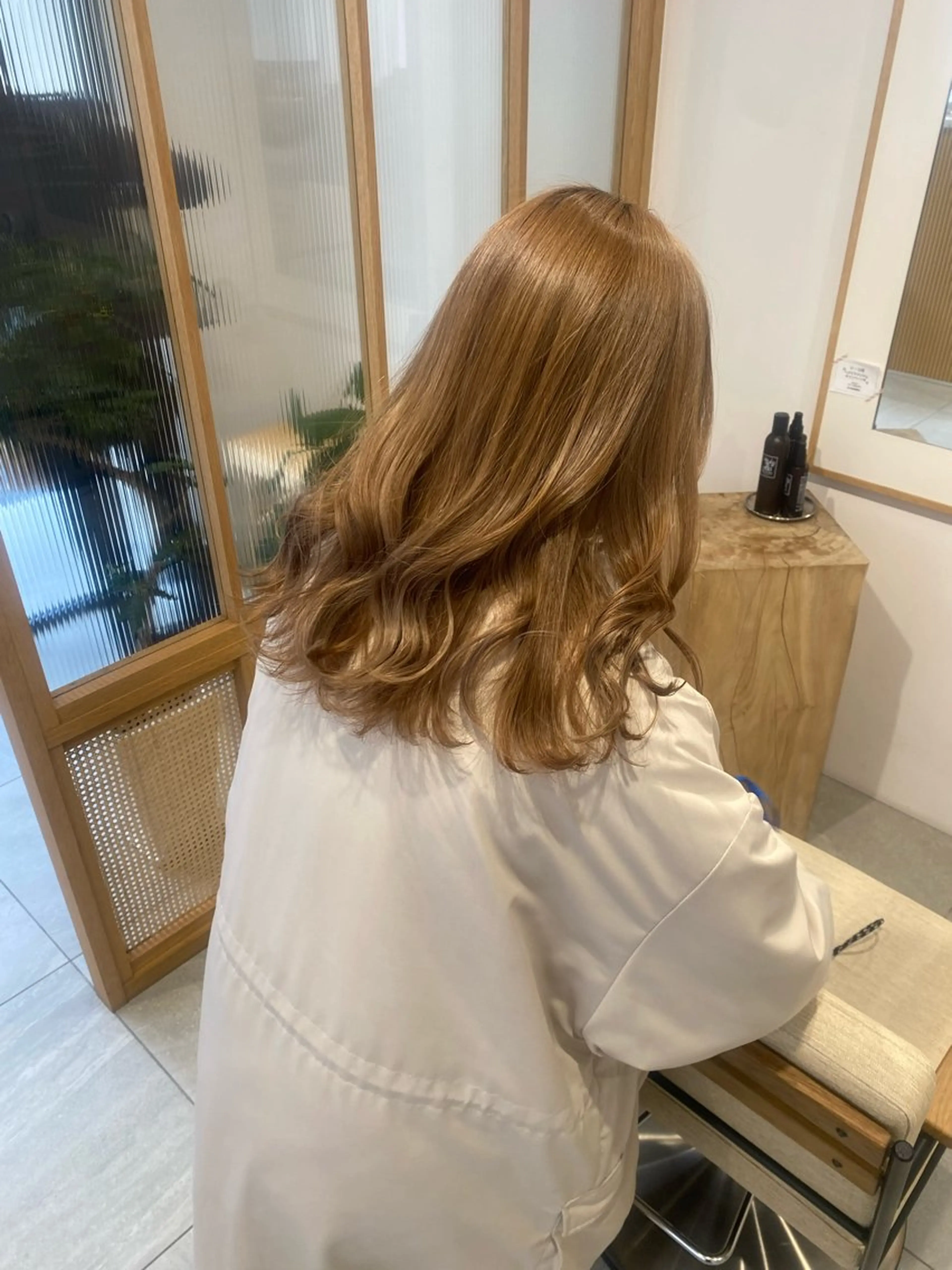 セミロング knock所属・knock　國友 華乃のヘアスタイル