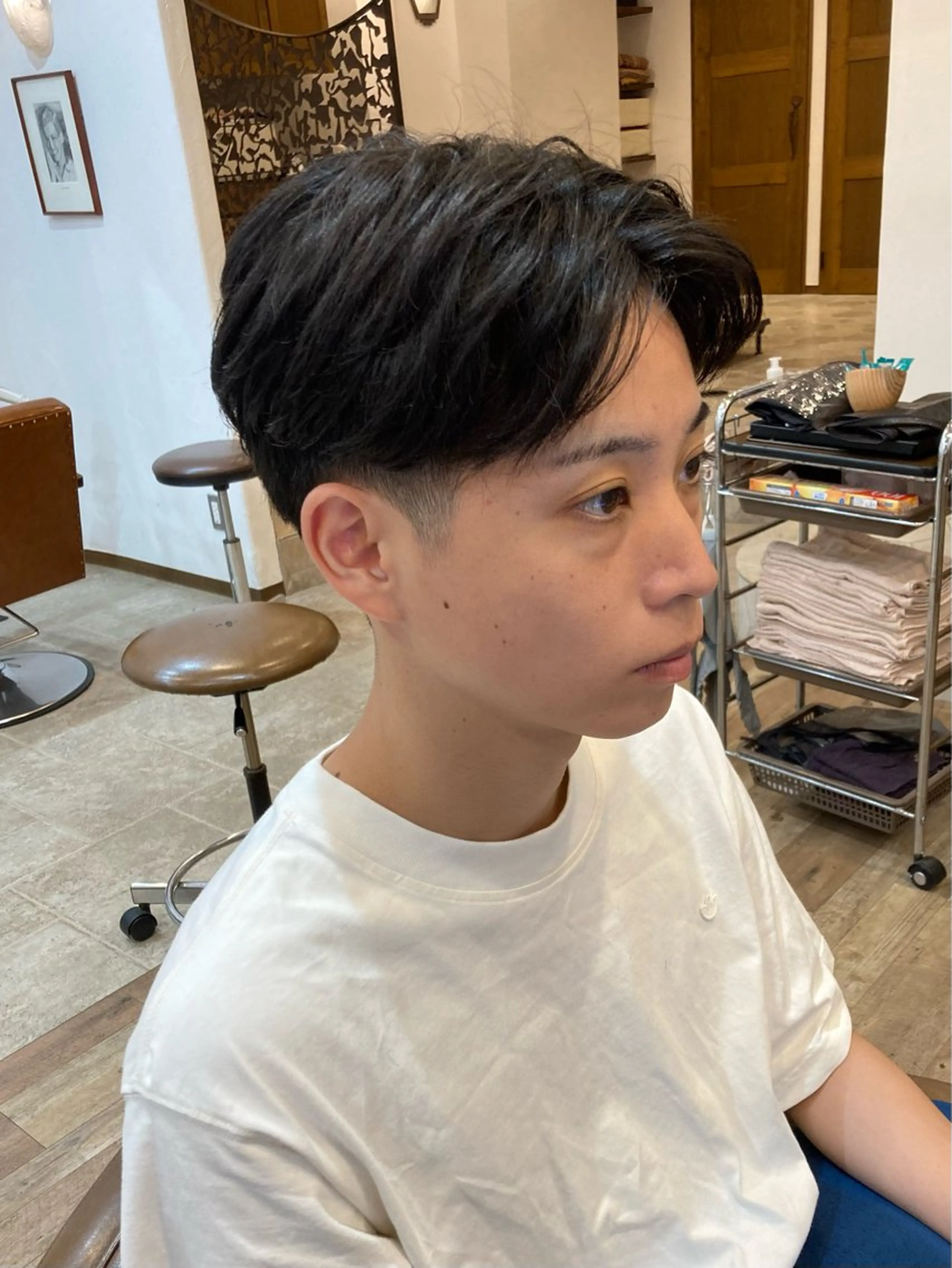 ショート メンズ カット特化型 美容師/栗本のヘアスタイル