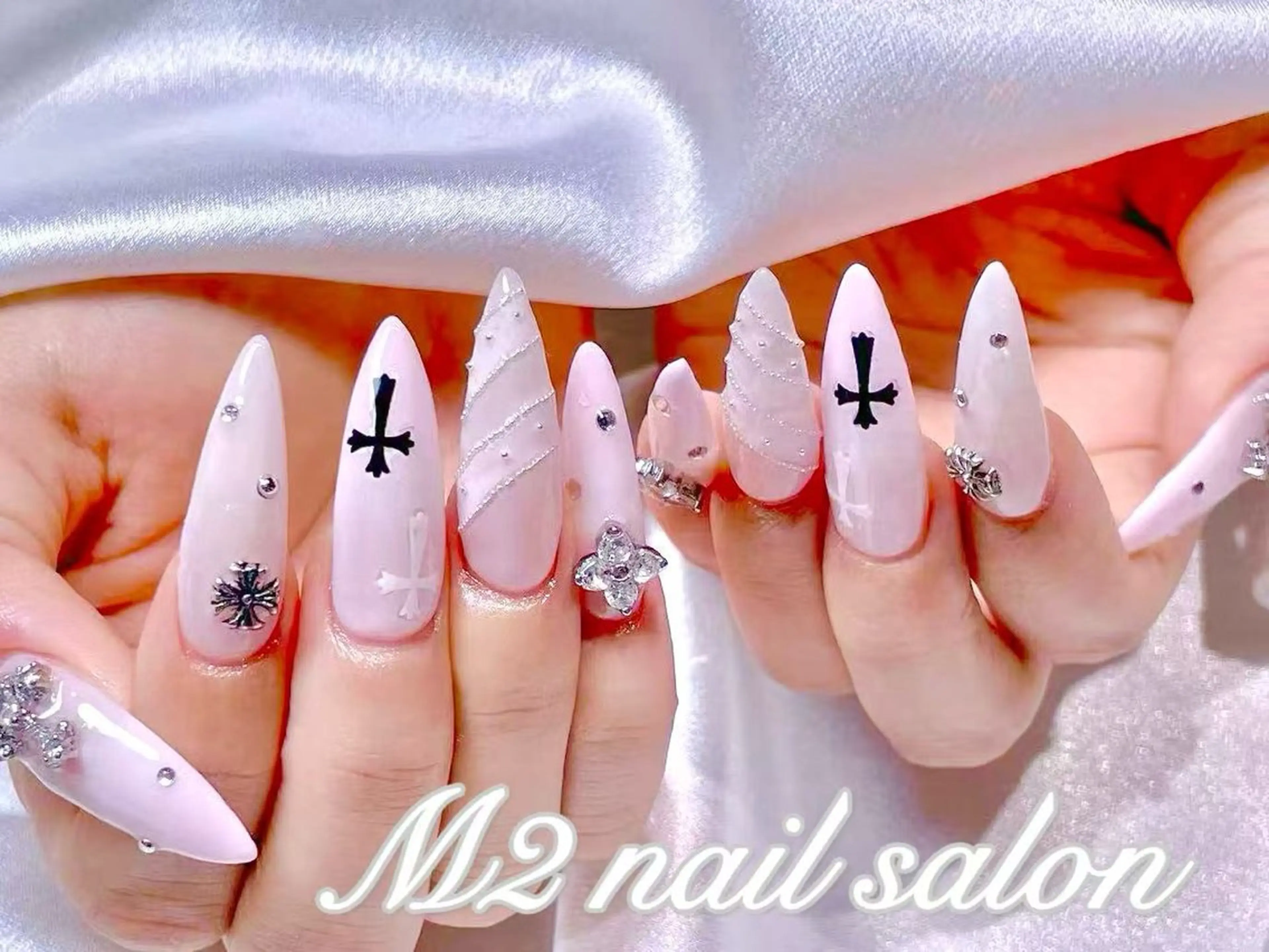 ネイル ハンドネイル エムズ エムズのマツエク・マツパデザイン