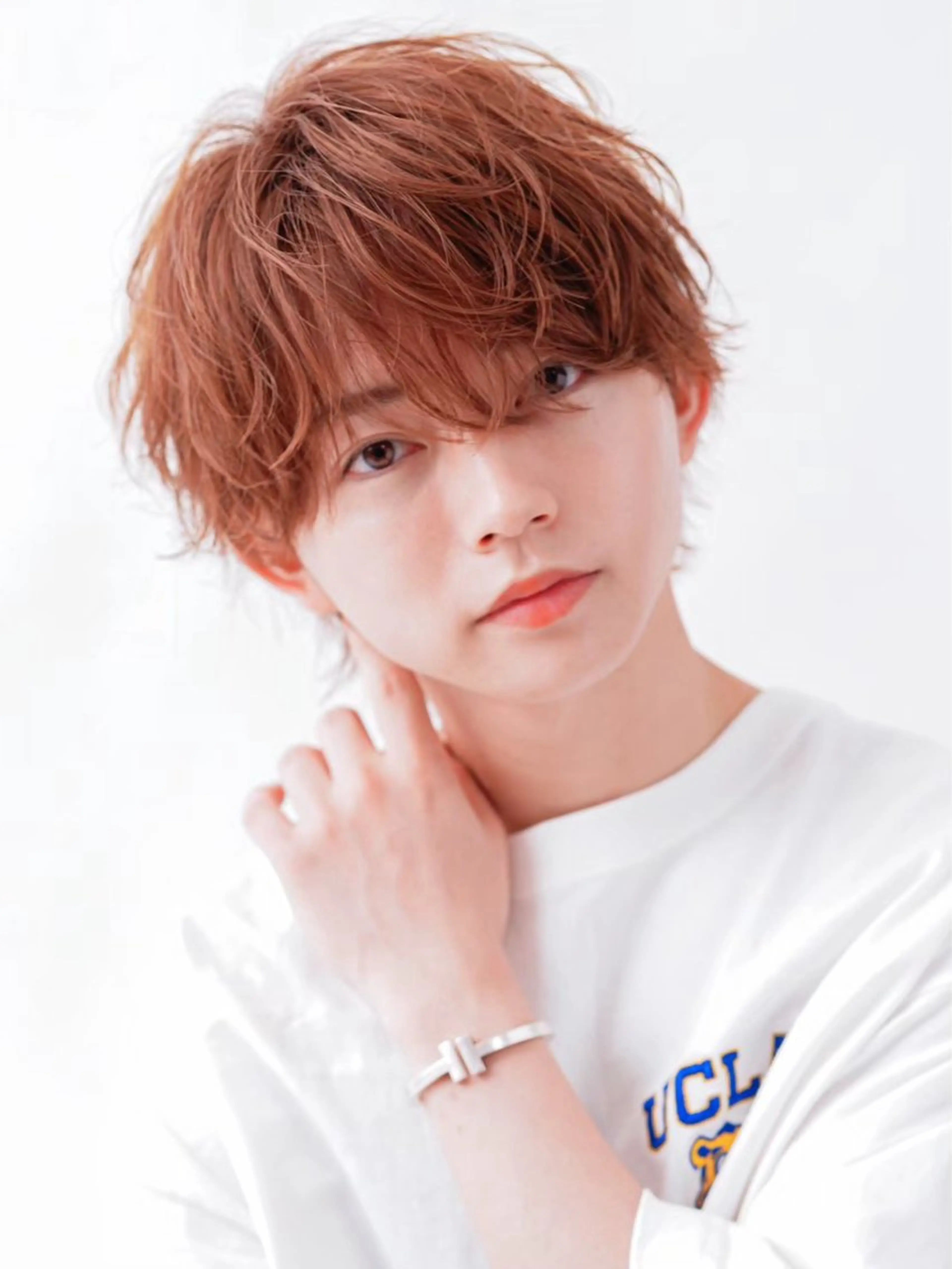 ショート メンズ縮毛/ 流れる縮毛矯正石井のヘアスタイル