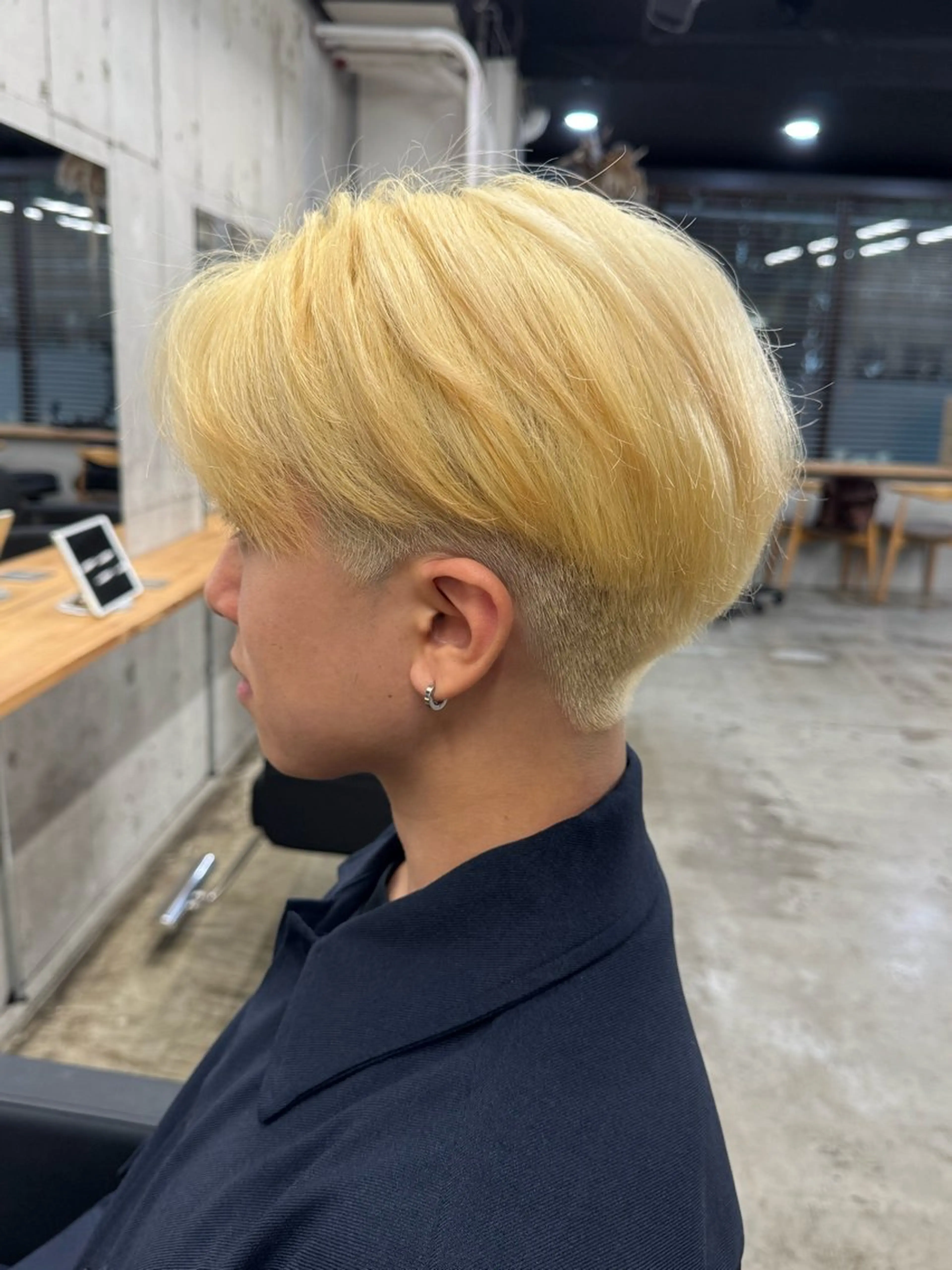 メンズ カット ヘアカラー トリートメント アキト/ メンズ/透明感暗髪のヘアスタイル