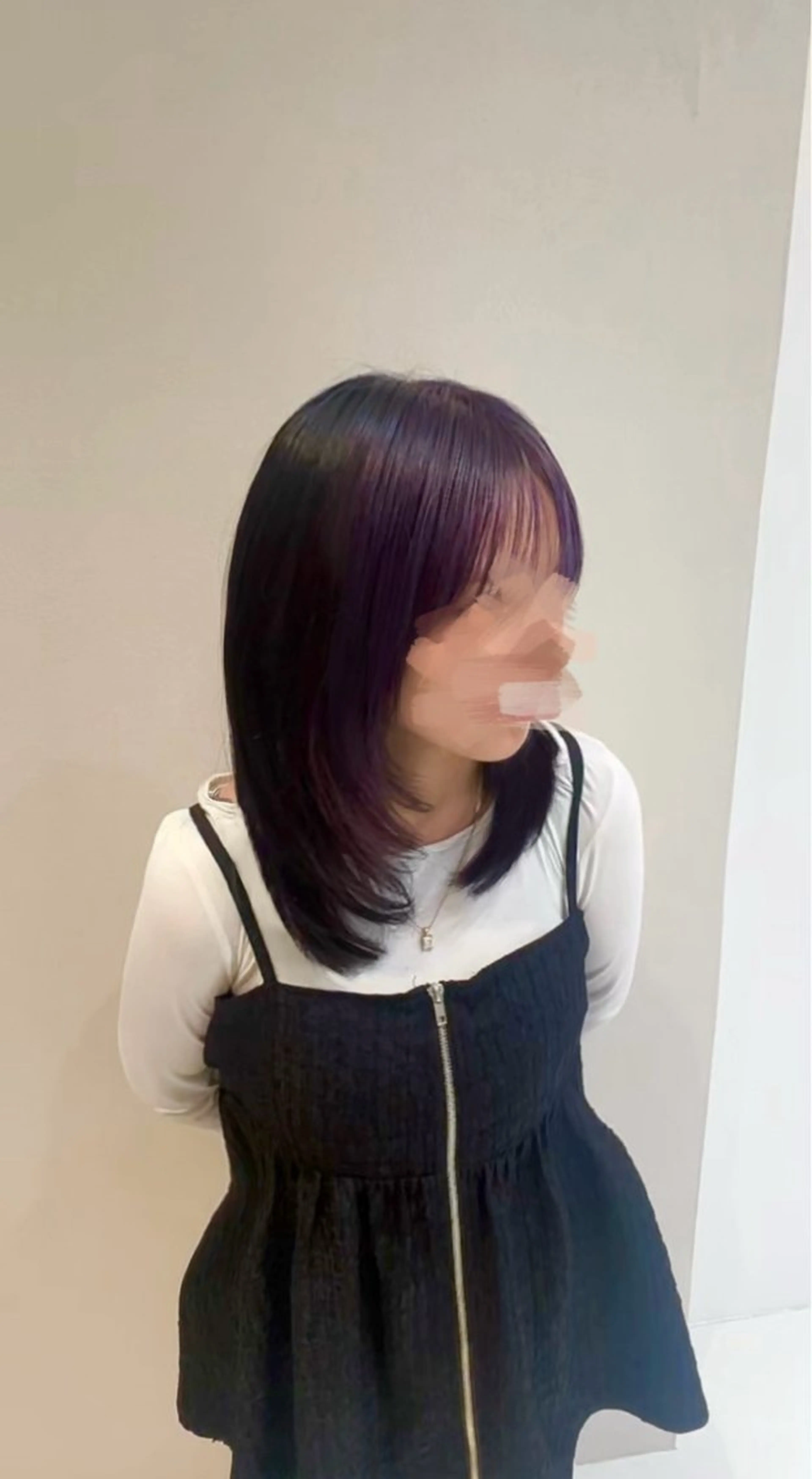 ミディアム カット /エクステ 坪内翔音のヘアスタイル