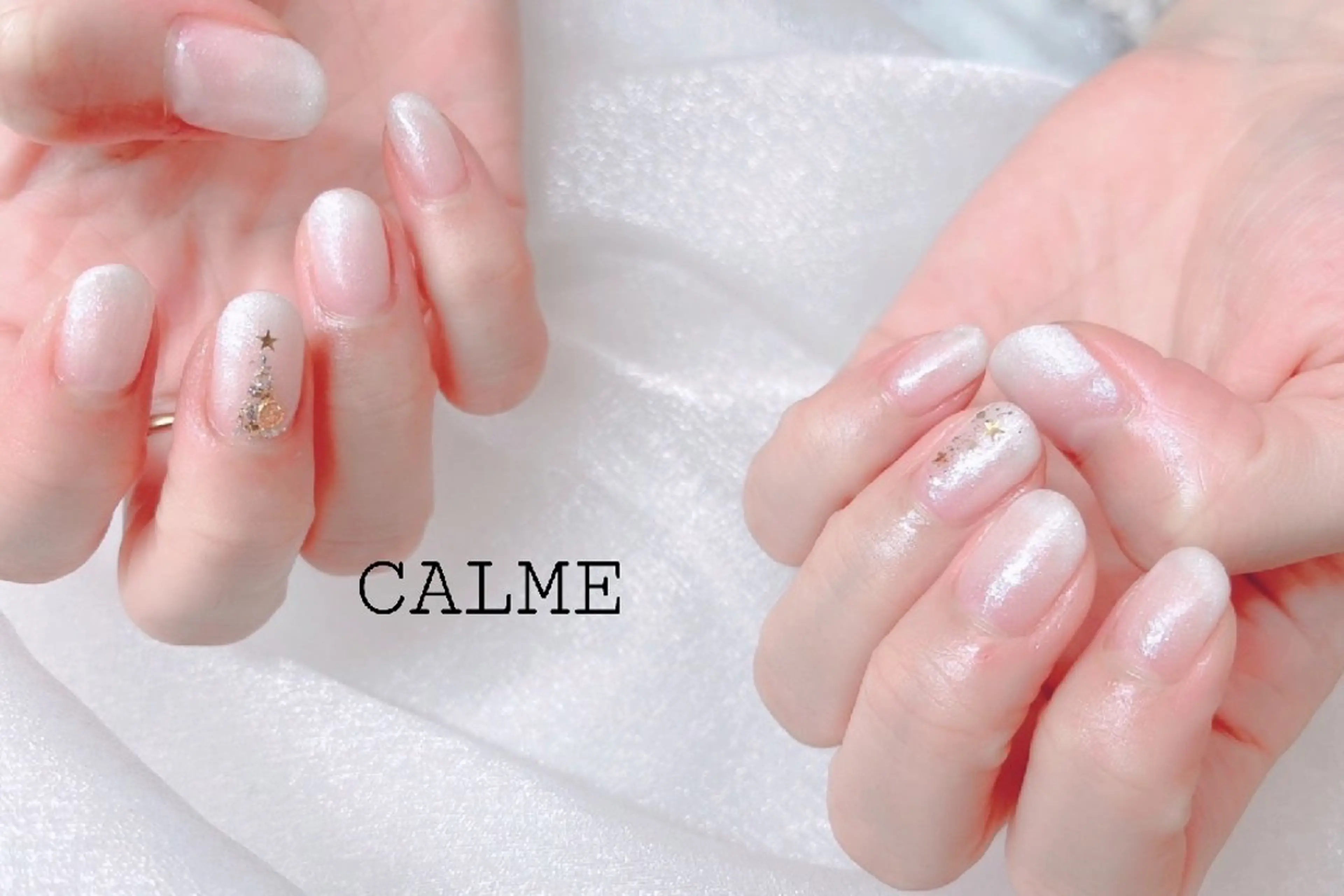 ネイル シンプルネイル ハンドネイル CALME ♡のネイルデザイン