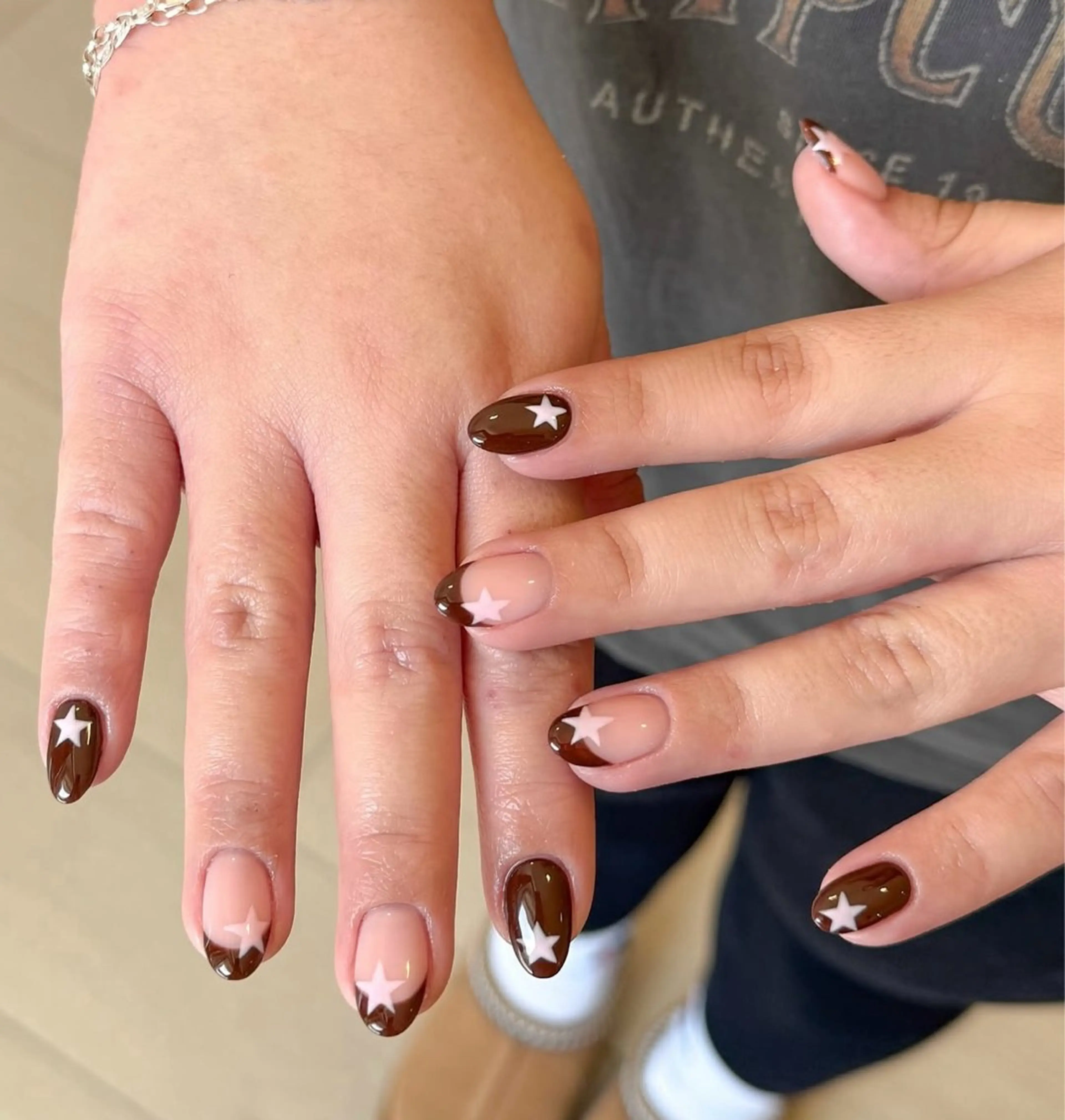 ネイル 韓国ネイル 持ち込み ニュアンスネイル ネイルチップ ハンドネイル TABI ANA.CHUOのネイルデザイン