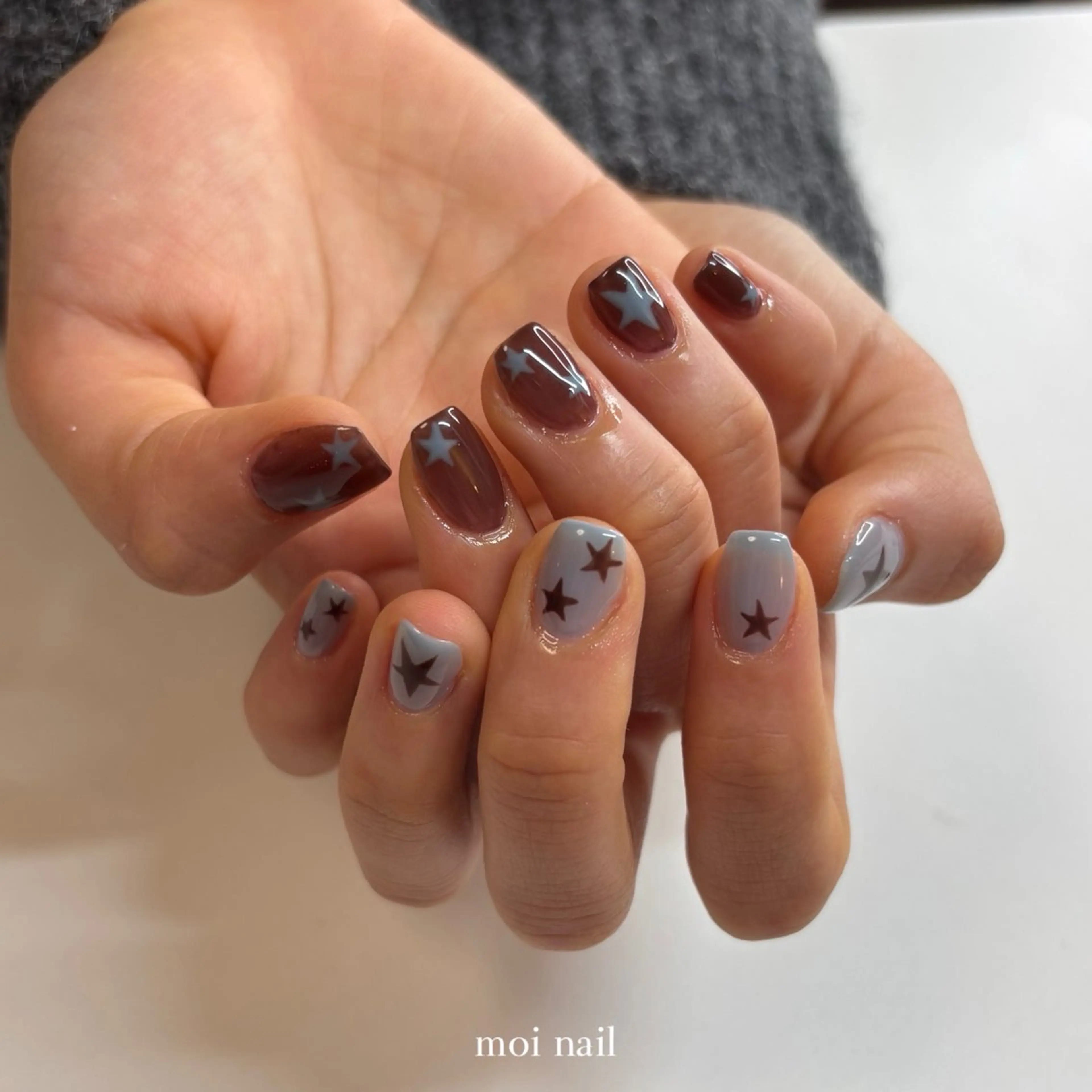 ネイル moi nail ˙⋆.˚のネイルデザイン