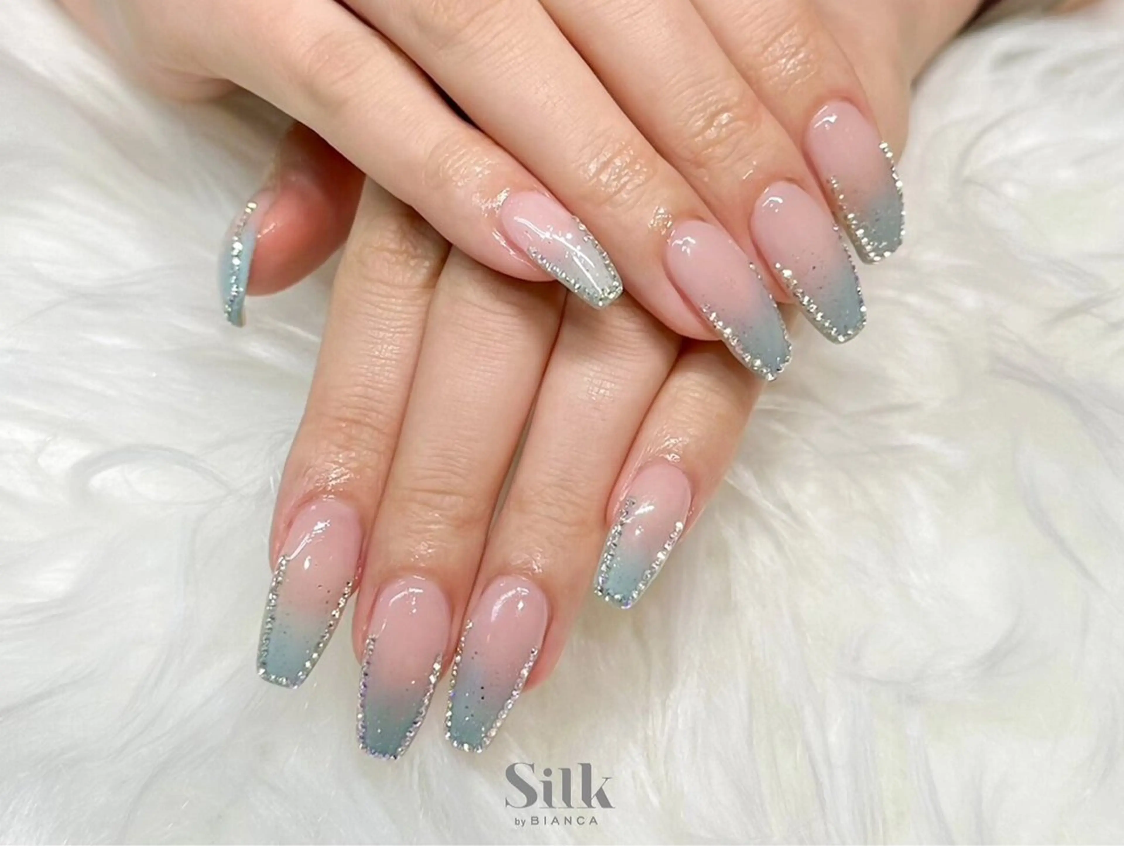 ネイル 韓国ネイル ワンホンネイル ハンドネイル Silk by Bianca かっちのネイルデザイン