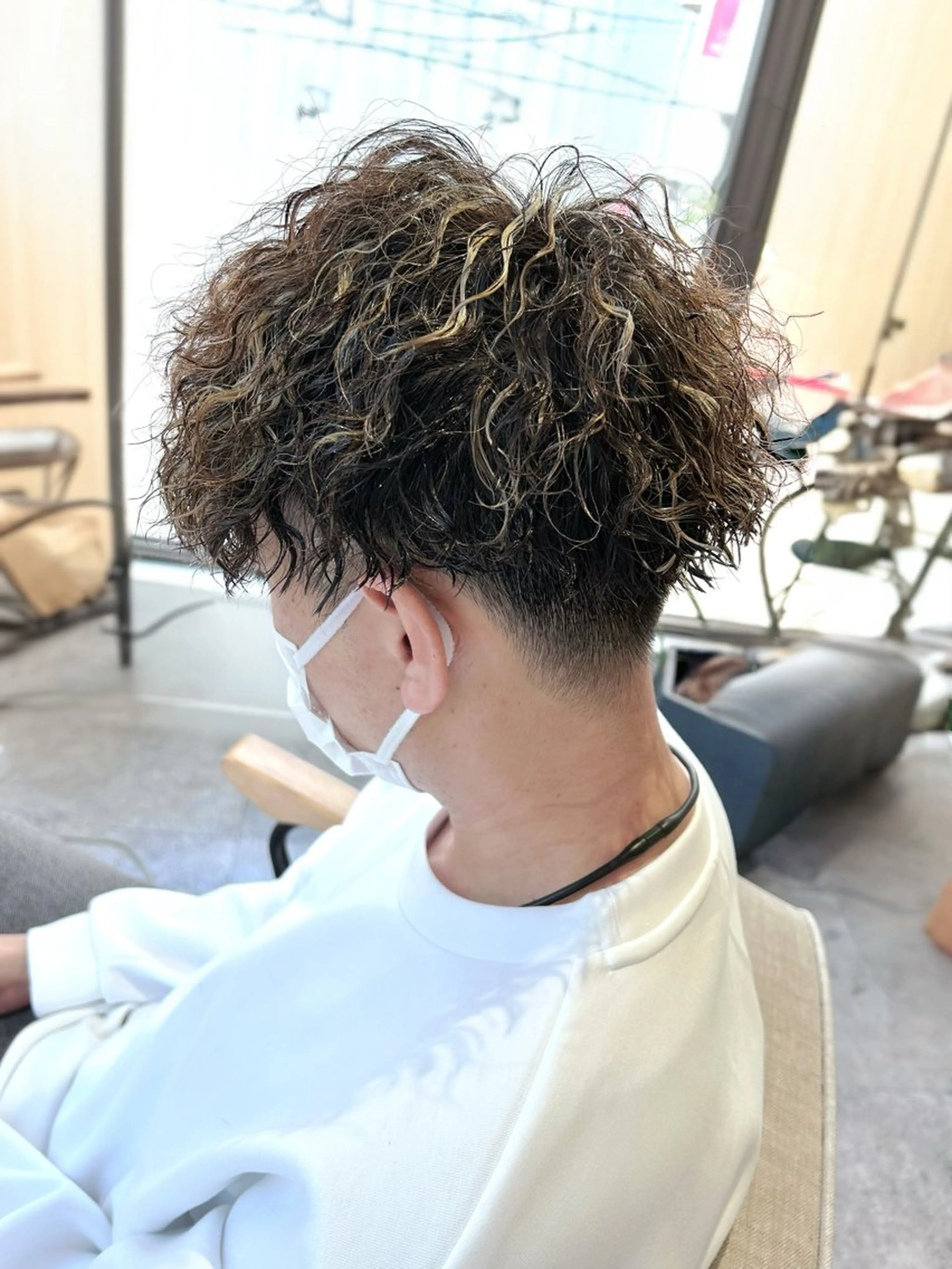 カット＋メンズツイストスパイラルパーマの写真