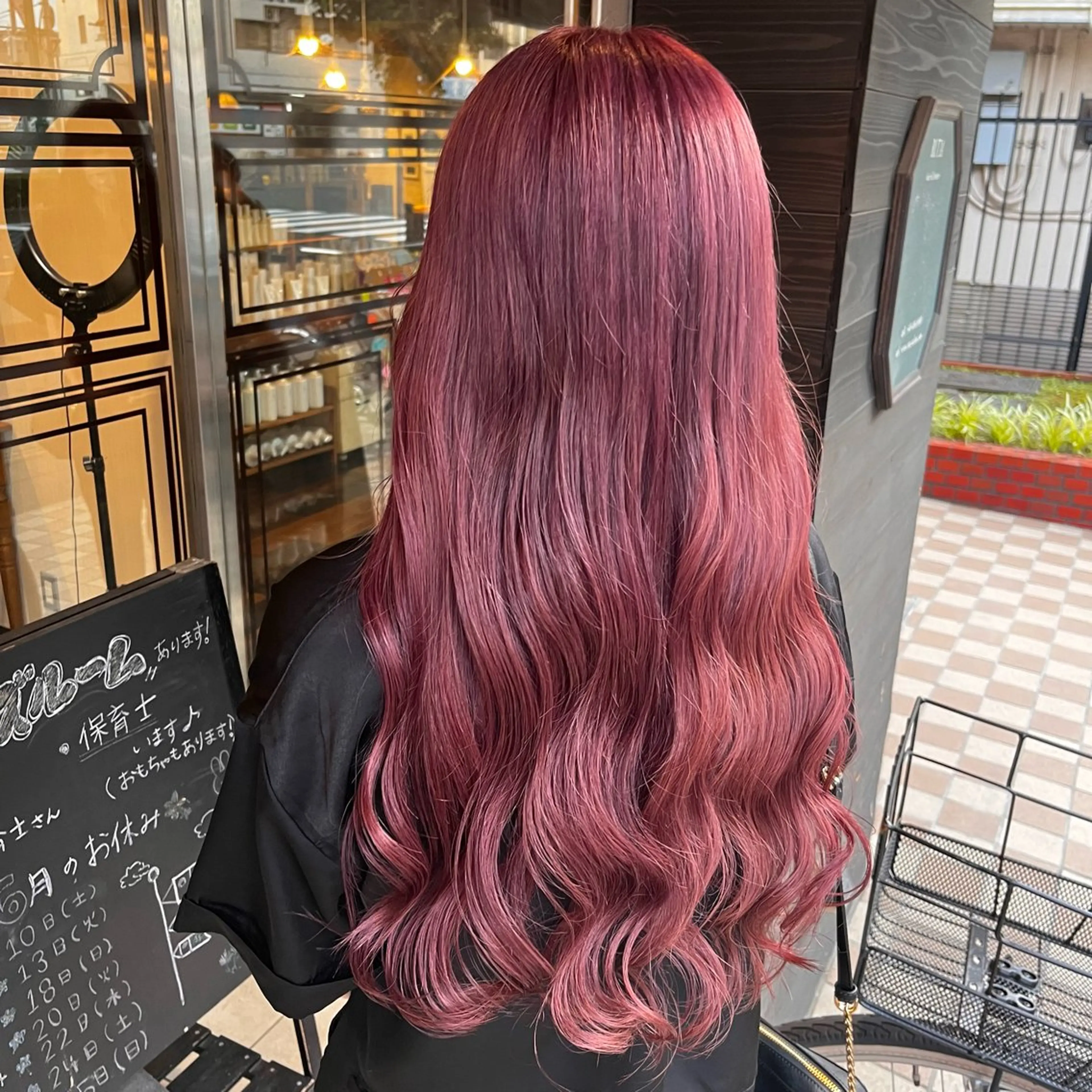 カラー やまはつ そらのヘアスタイル