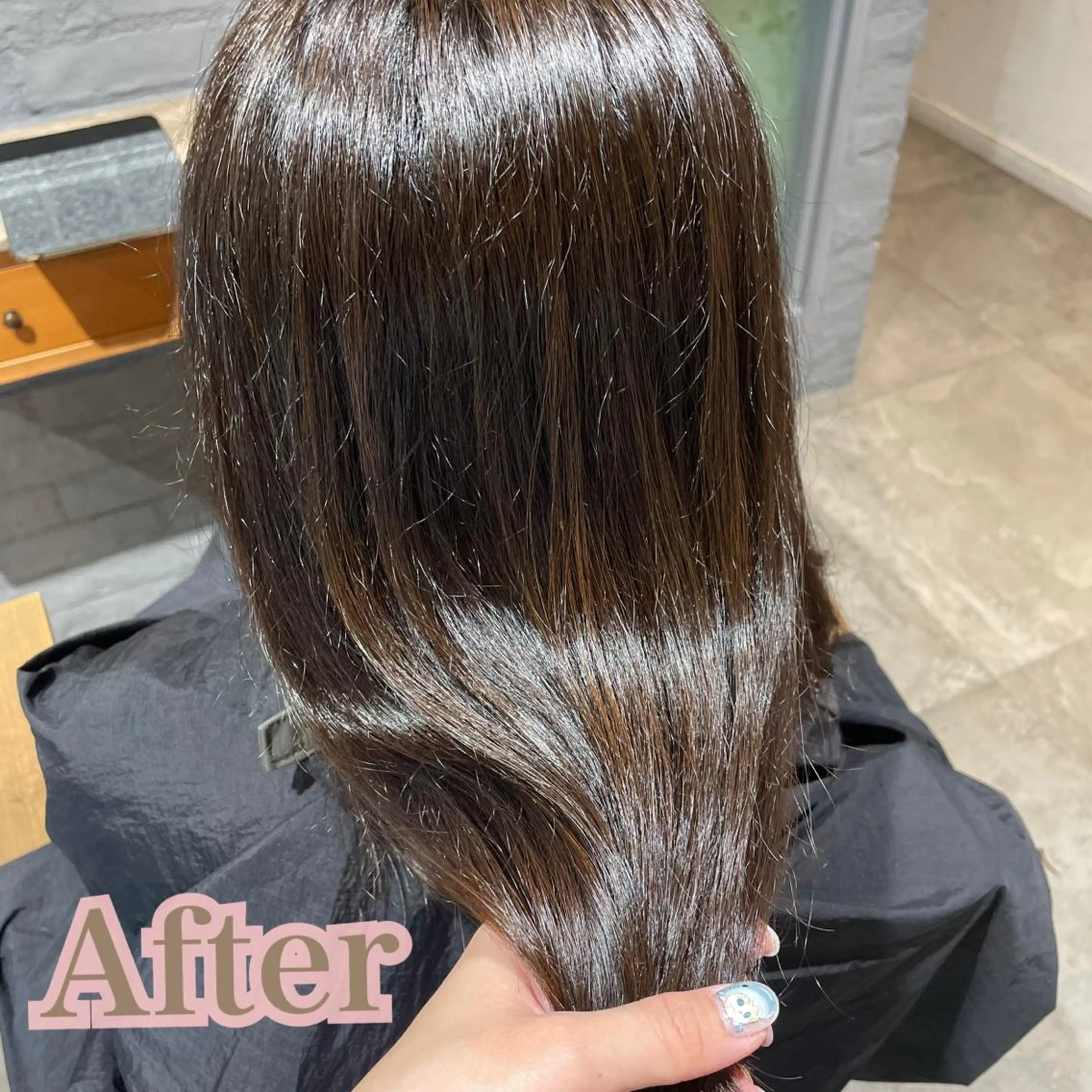 ミディアム パーマ yu kiのヘアスタイル