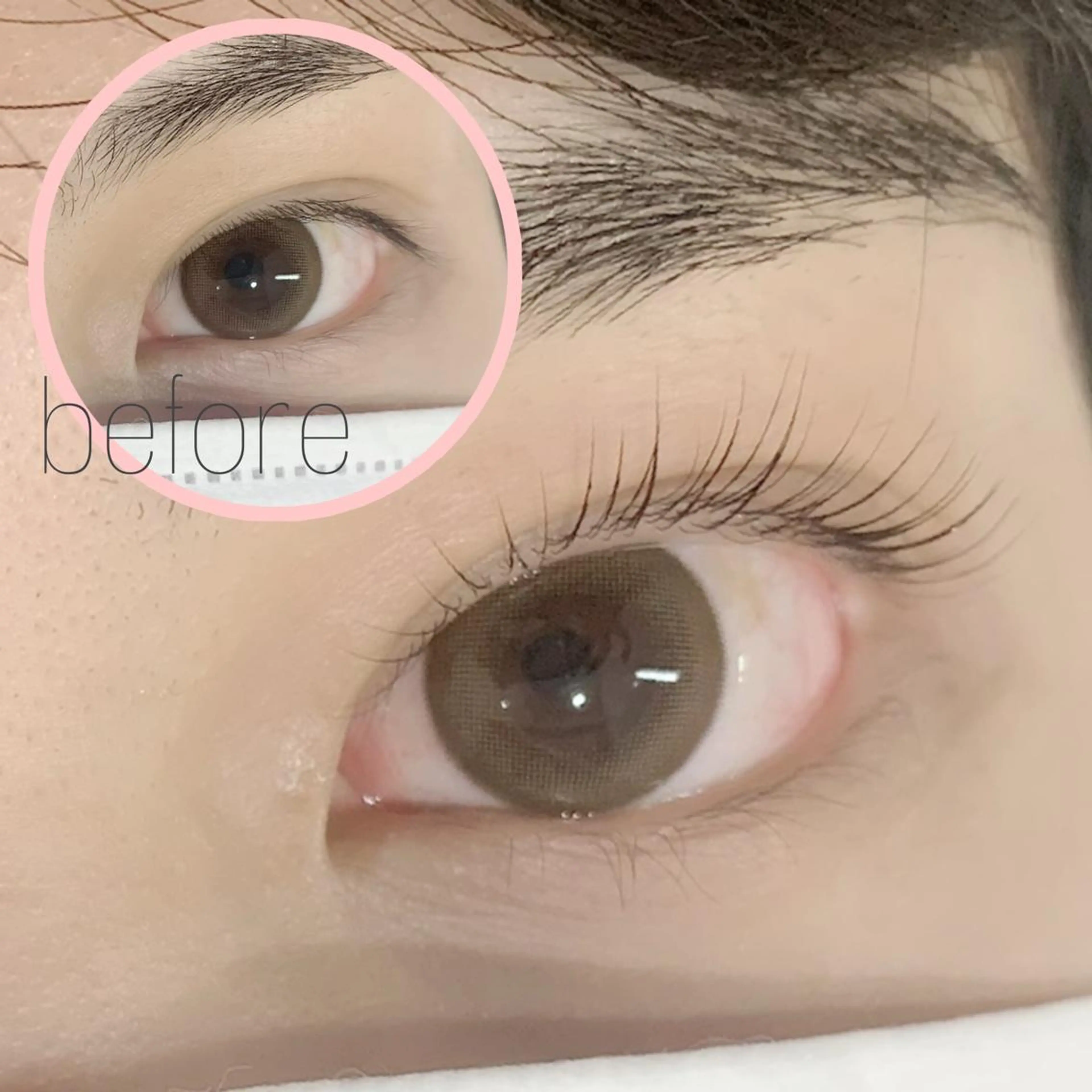 マツエク・マツパ パリジェンヌラッシュリフト Roco'Lush カジ ユキナのマツエク・マツパデザイン