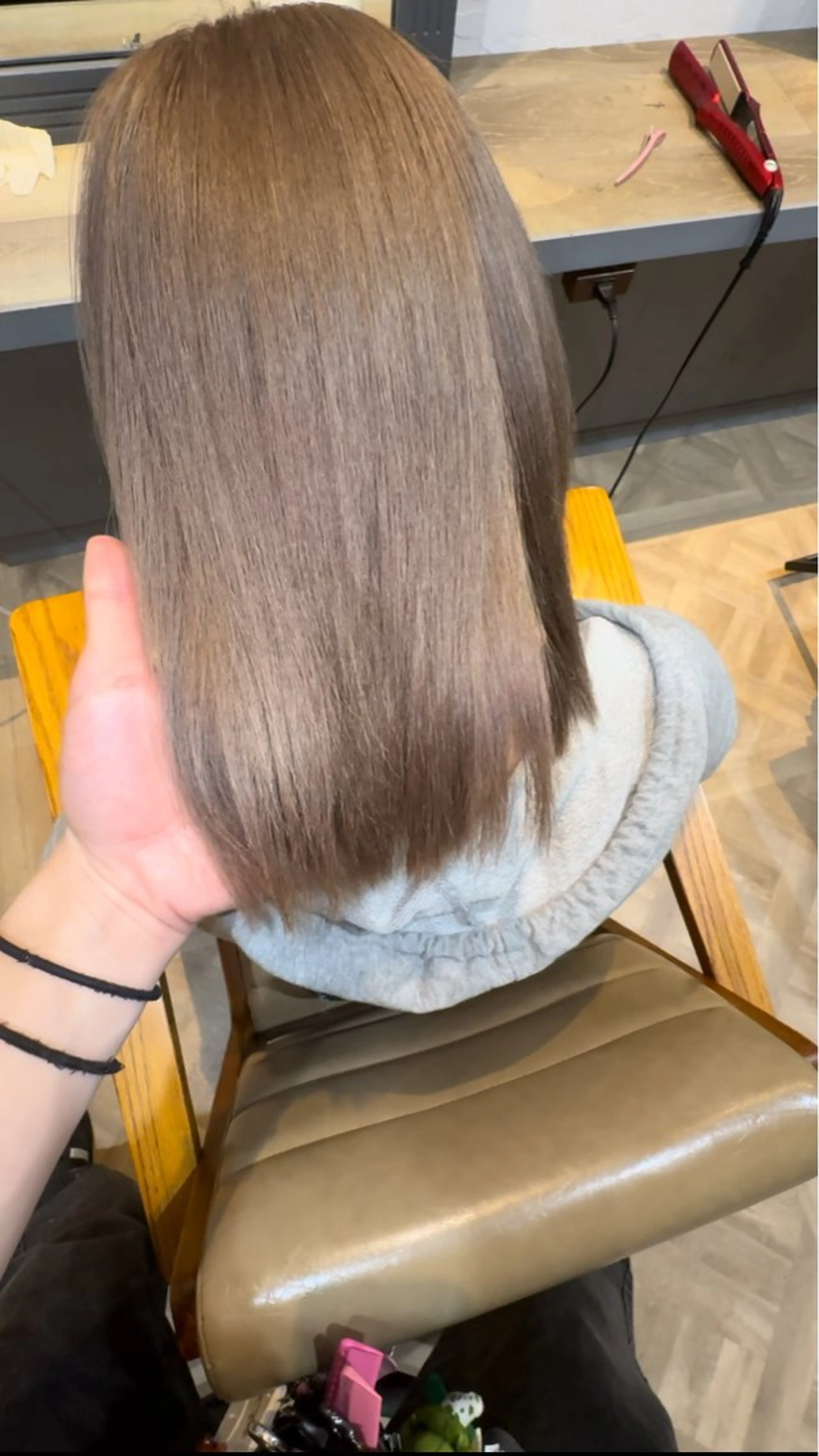 ミディアム カラー ヘアカラー トリートメント heelSENGAWA所属・heel SENGAWAのヘアスタイル