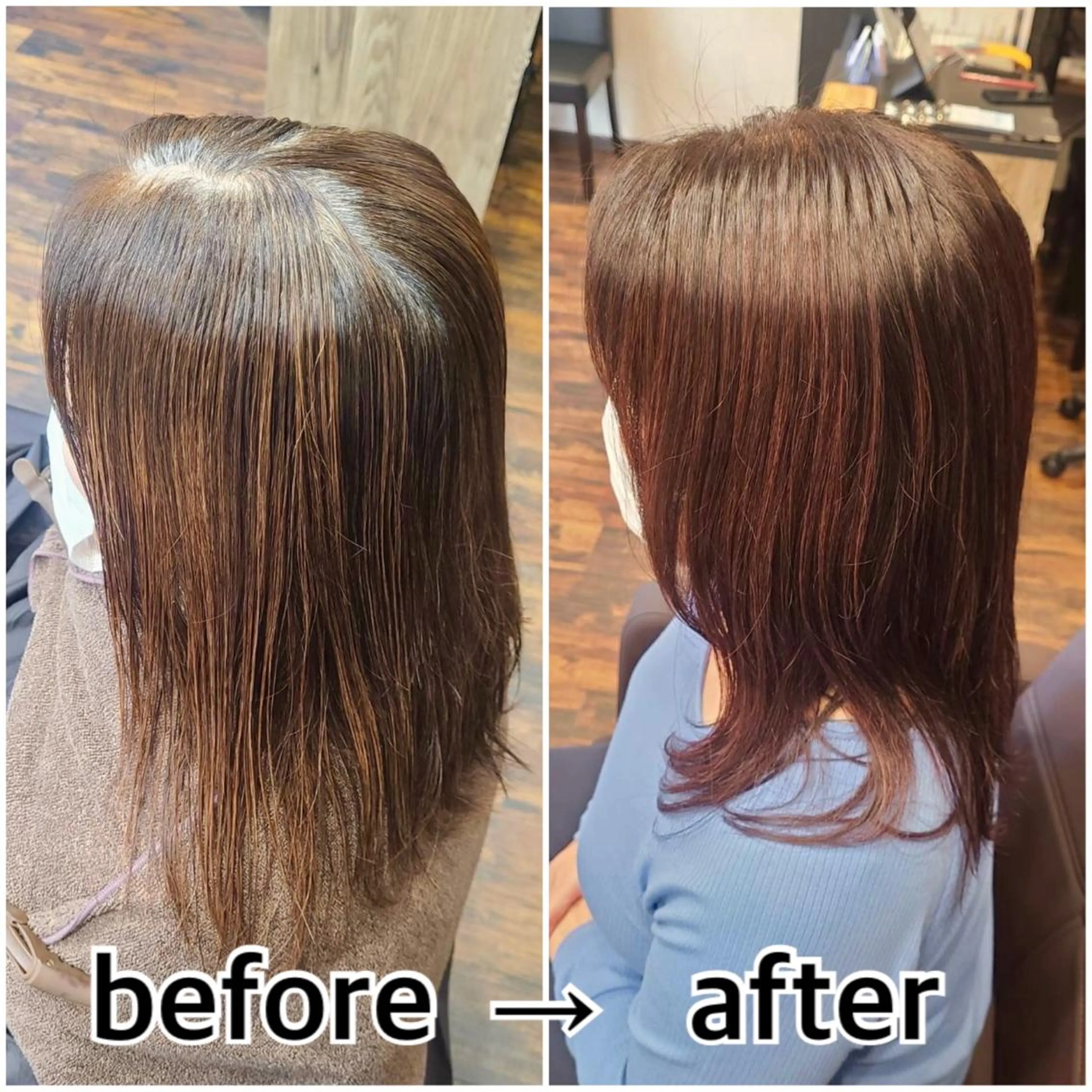 セミロング カラー NANAIRO オーナーnanamiの眉毛・アイブロウイメージ