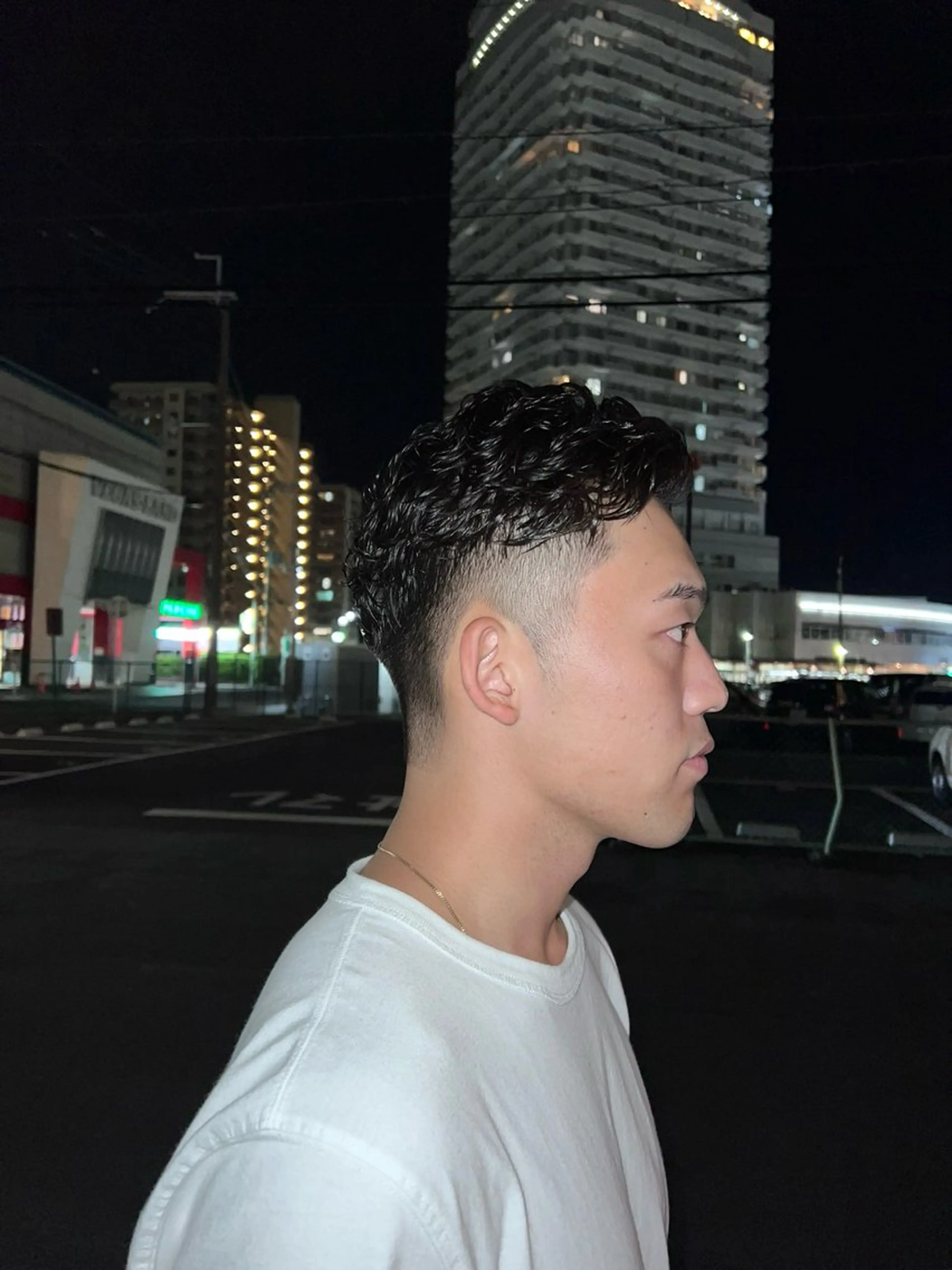 カット＋ハードパーマの写真