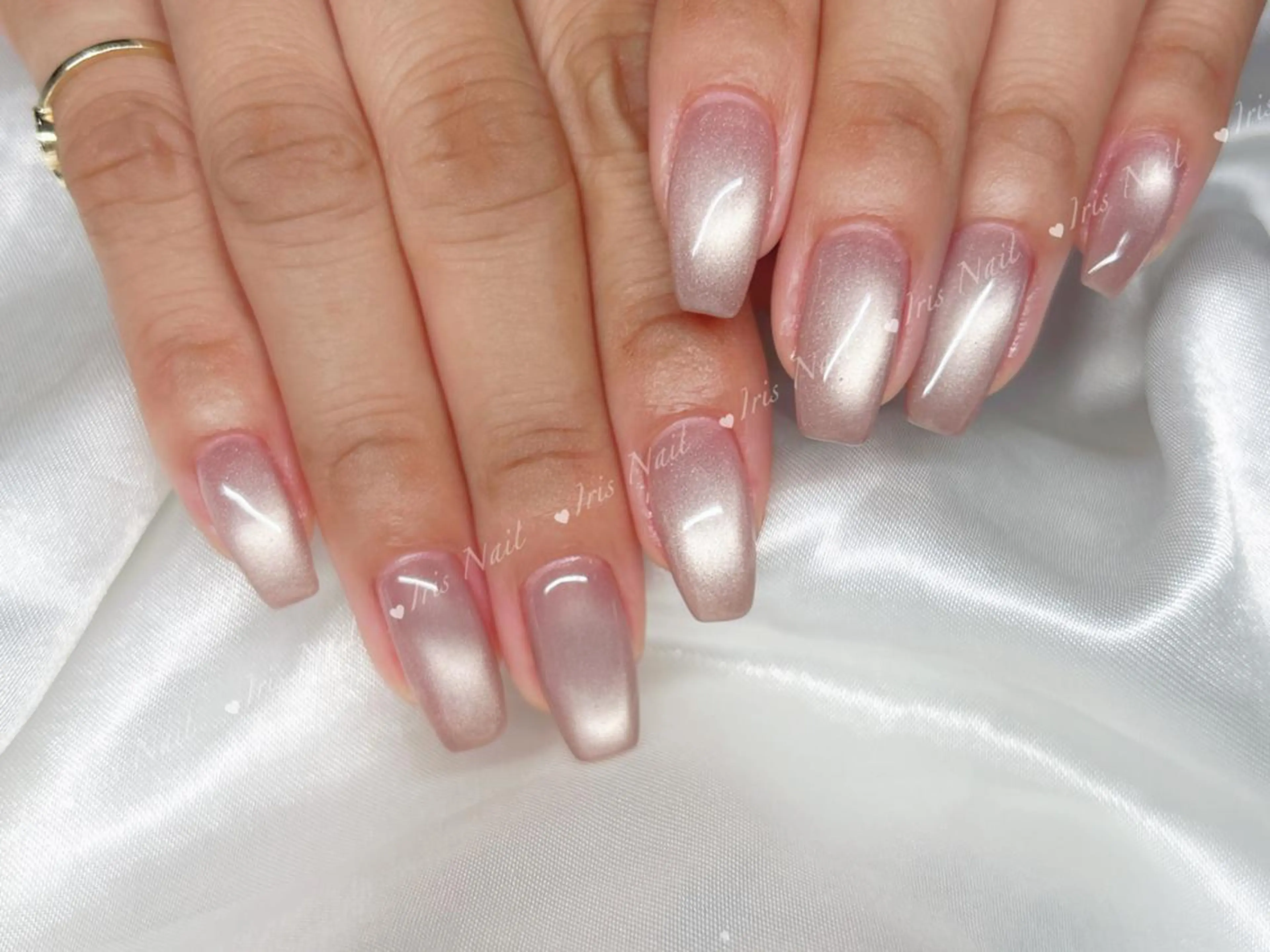 ネイル マグネットネイル ハンドネイル ハンドケア IRIS NAIL大塚のネイルデザイン