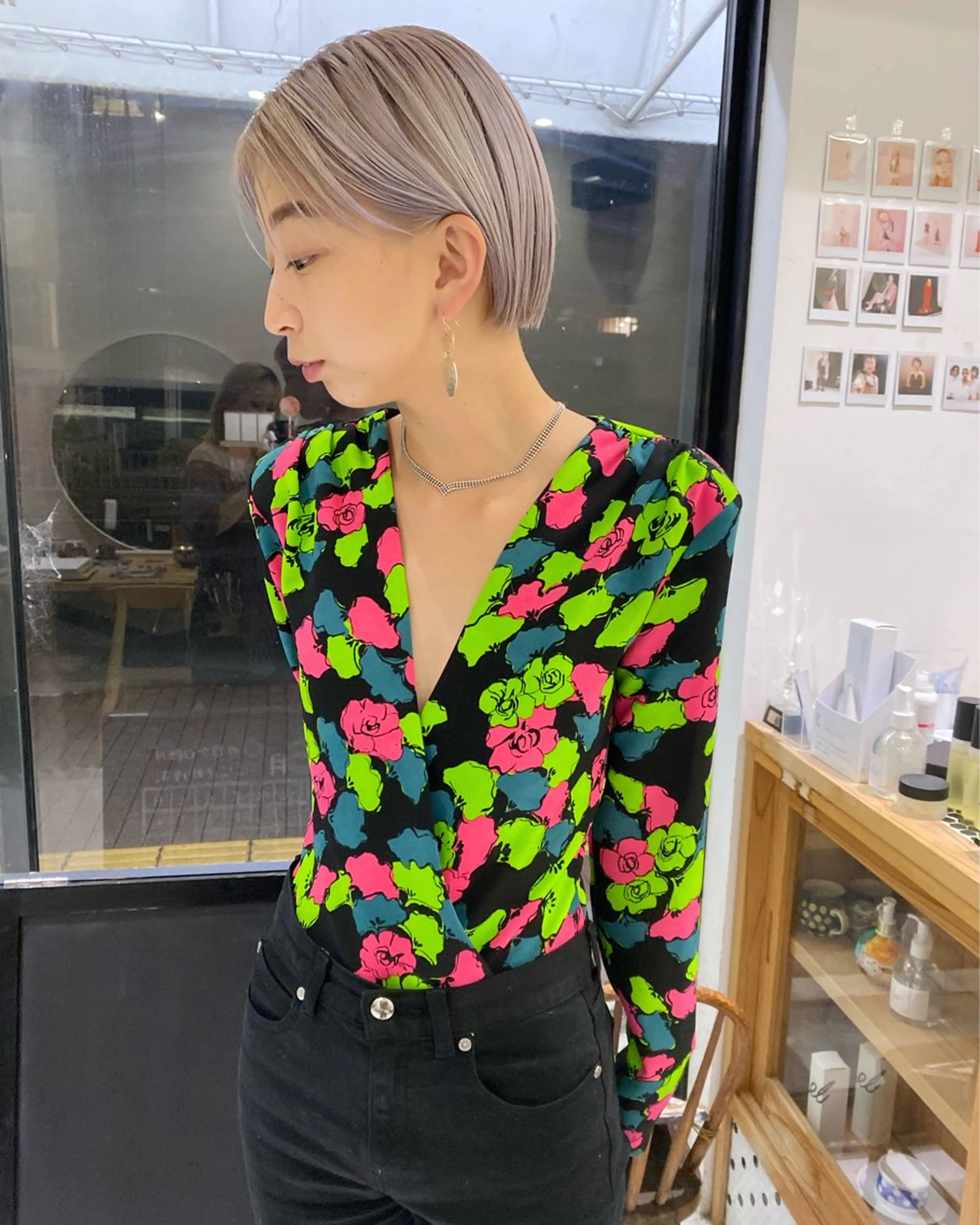 ショート ショートボブ ボブ ショートヘア 福田 千紗のヘアスタイル