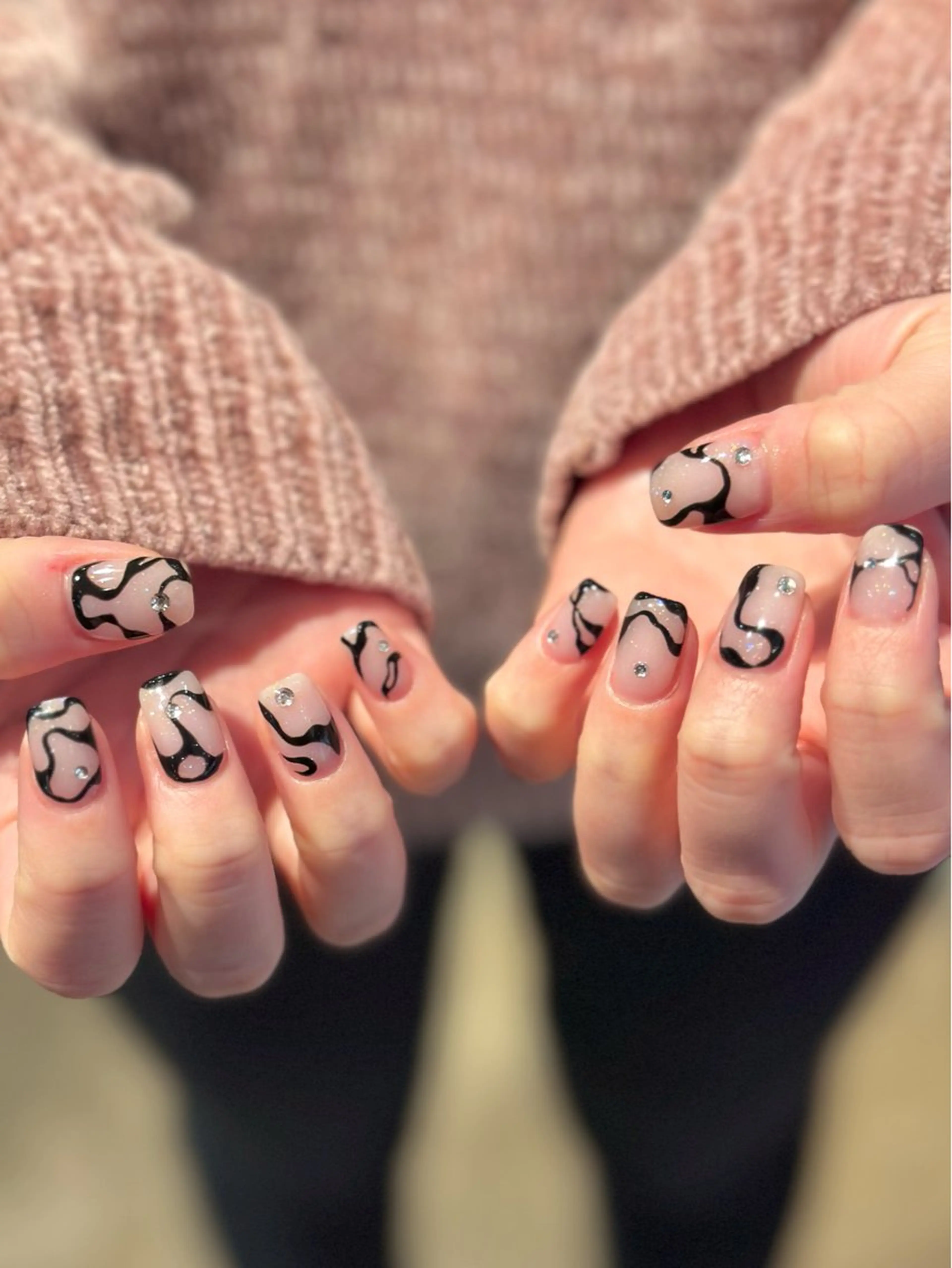 ネイル ハンドネイル シモダ カスミ 🦀 @ksm_smdのネイルデザイン