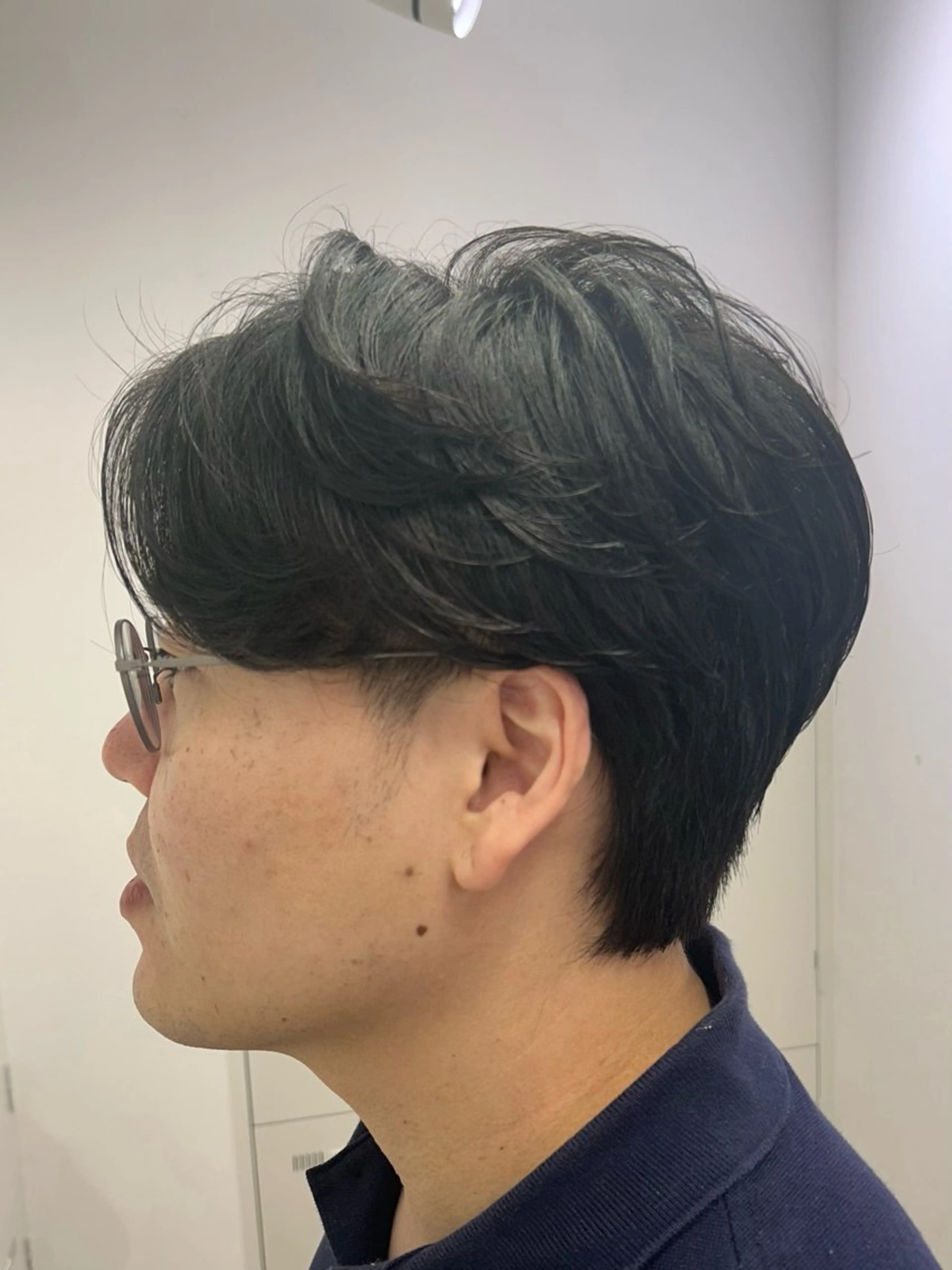 ミディアム パーマ メンズ カット パーマ ♠️メンズ特化／ 社 由樹♠️のヘアスタイル