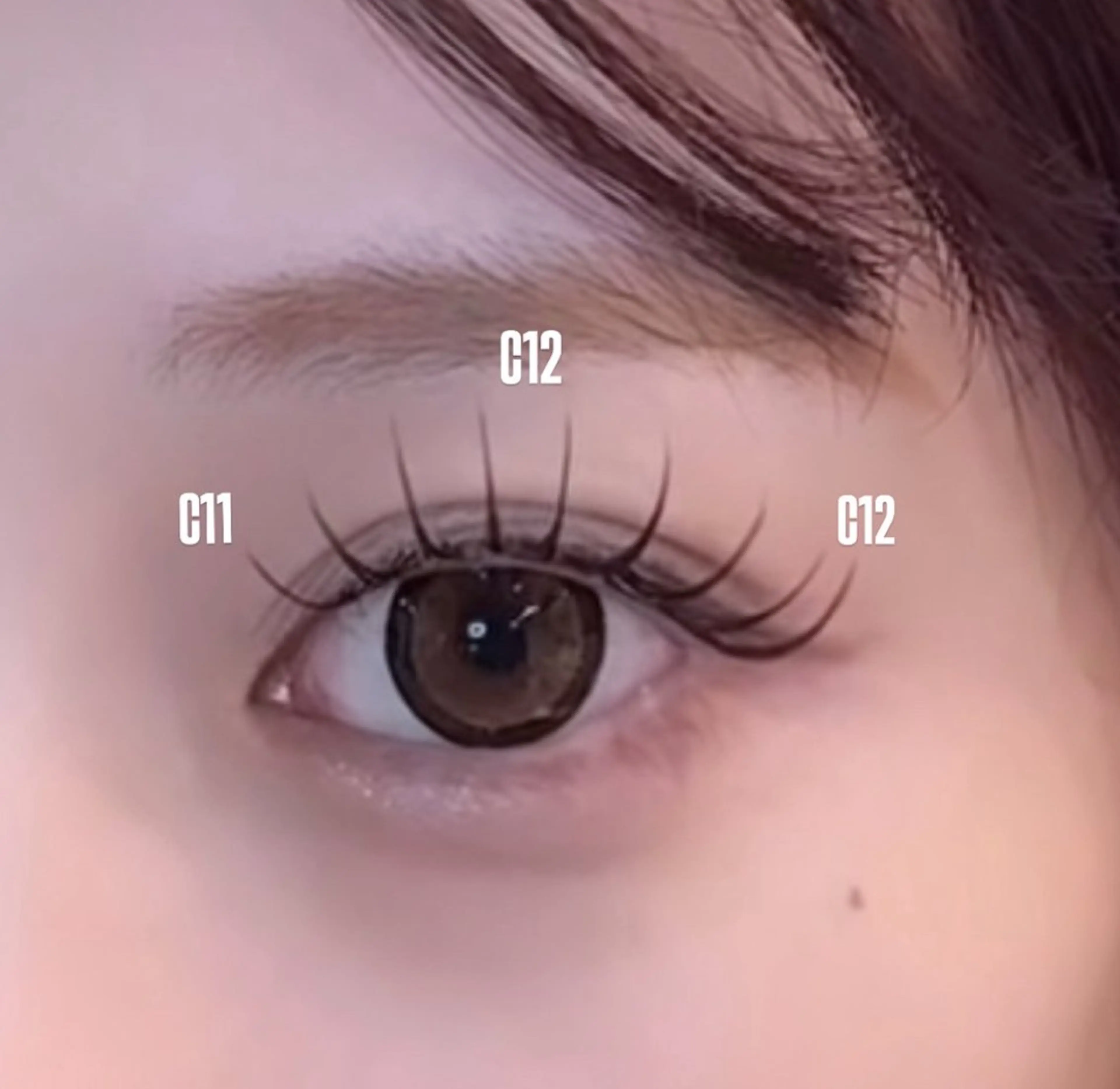 マツエク・マツパ 束感まつ毛/ 韓国風♥︎YUIのマツエク・マツパデザイン