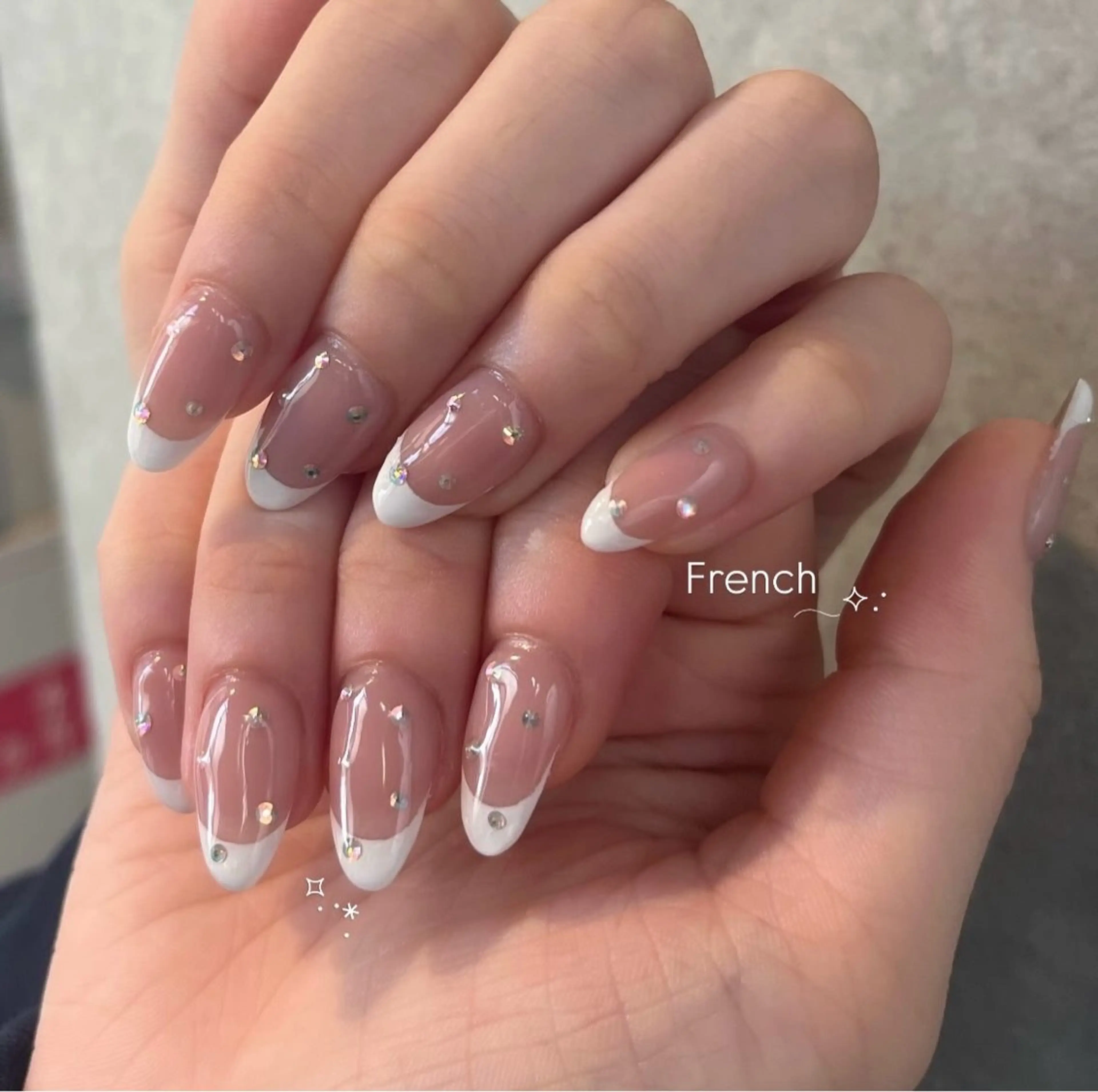 ネイル フレンチネイル ワンカラーネイル ハンドネイル Lumos/ 🎀MAI🎀のネイルデザイン