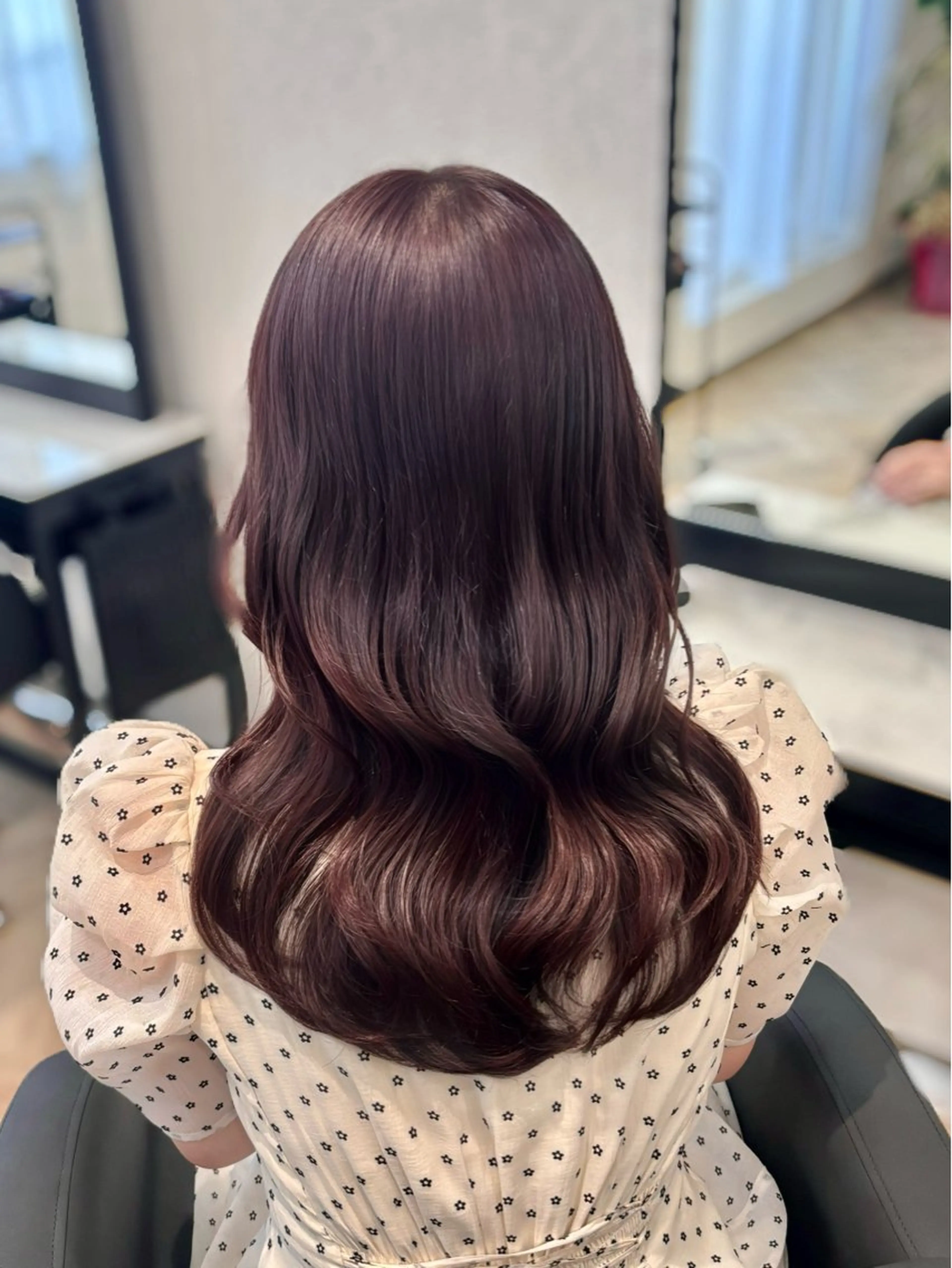 ロング カラー ブラウンカラー ピンクカラー ピンクブラウン ヘアカラー トリートメント 𝒎𝒐𝒆🩰 名駅/ヘアメ/暖色♡のヘアスタイル