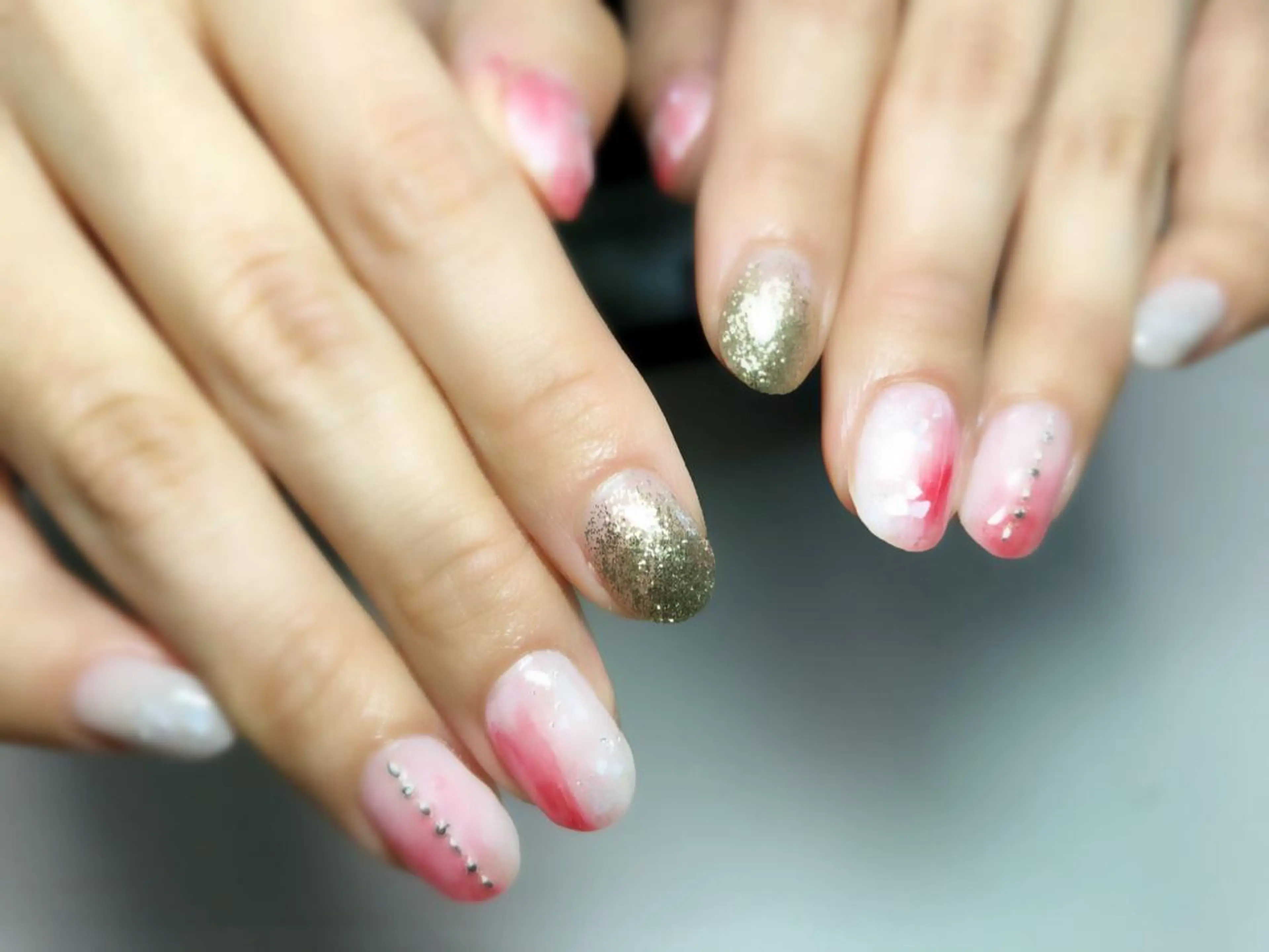 ネイル Aim* 深爪・自爪育成専門店のネイルデザイン