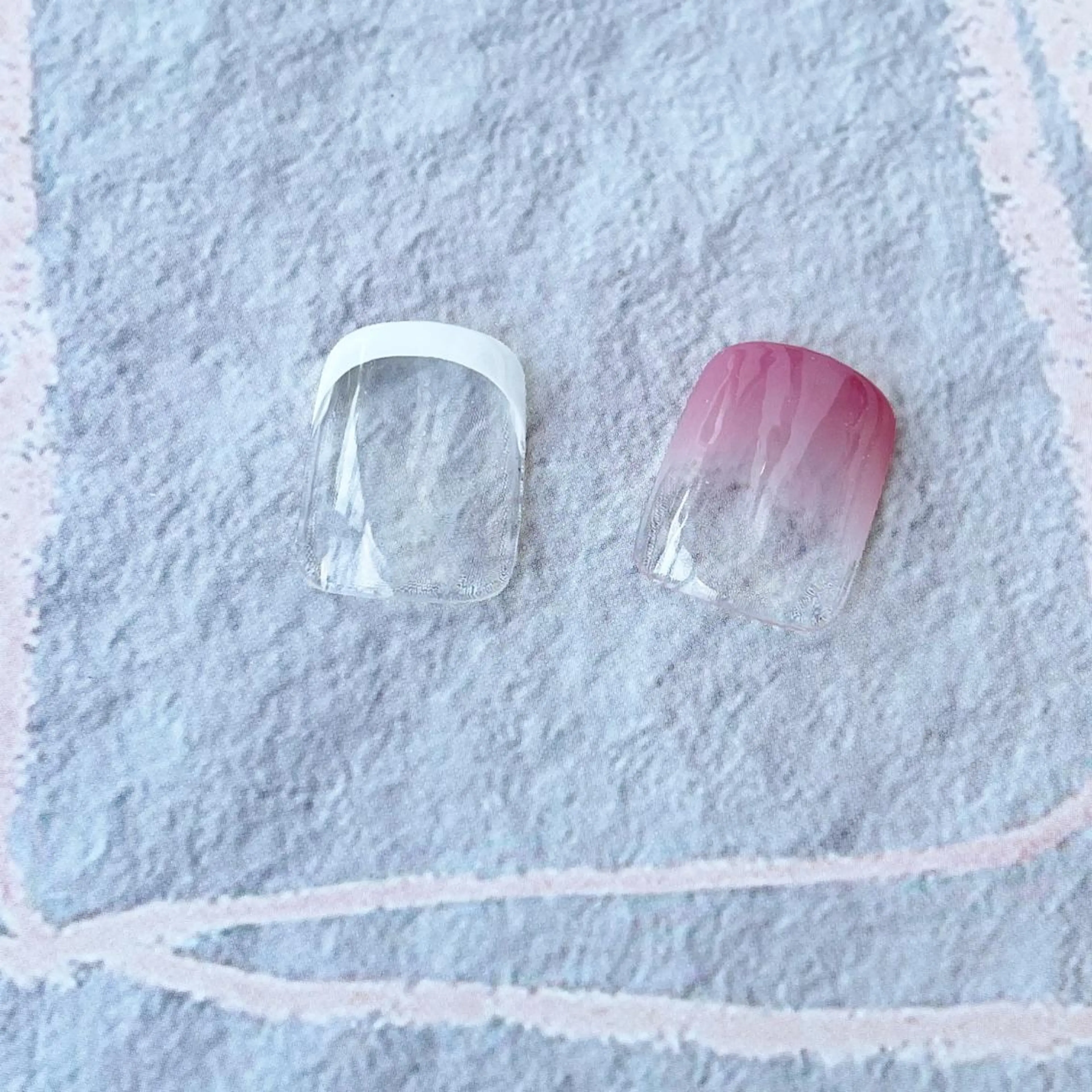 ネイル フットネイル フレンチネイル ジェルネイル グラデーション tricca  balcony hayama所属・Nakamura Suzuのエステ・リラクイメージ