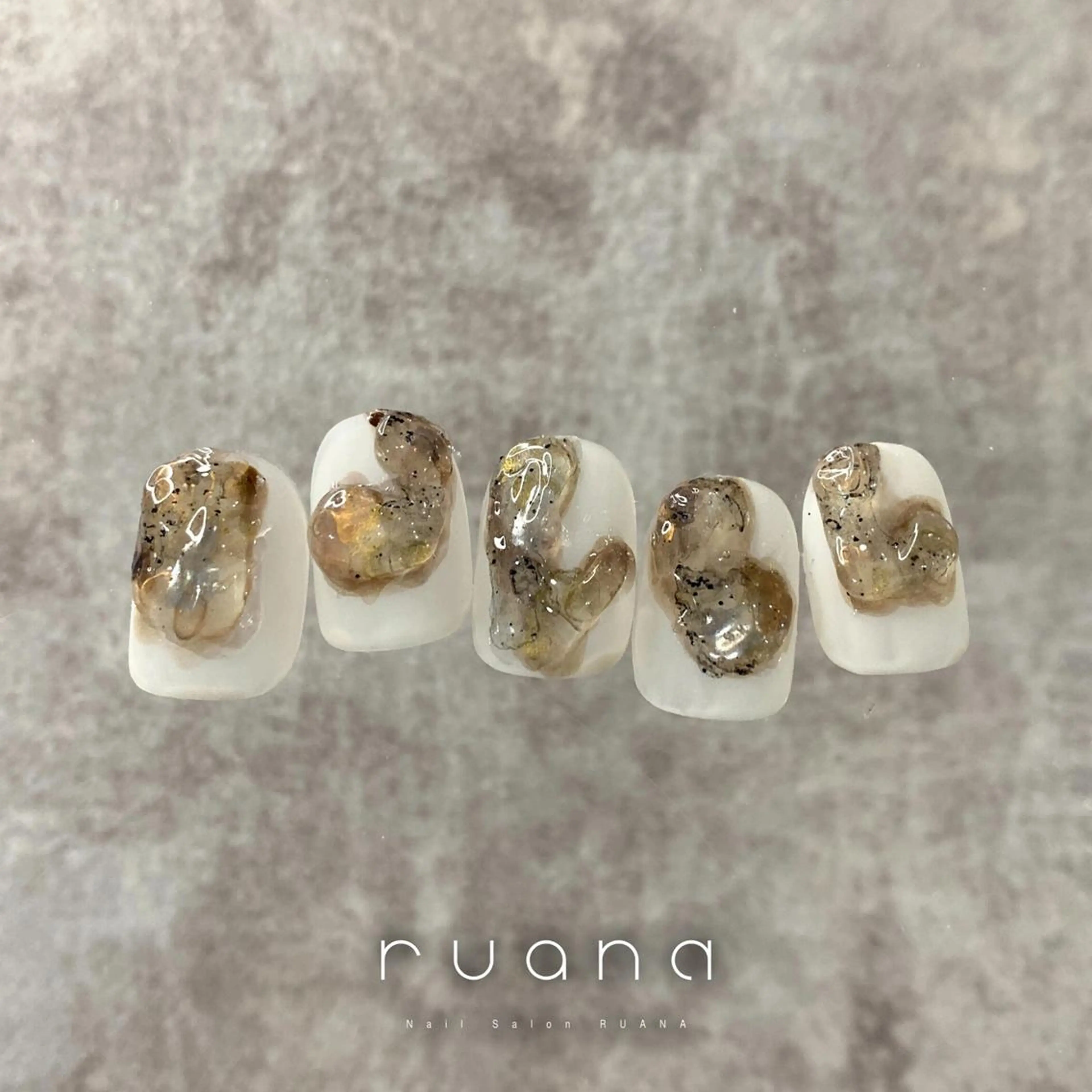 ネイル ハンドネイル 阿武 美海のネイルデザイン