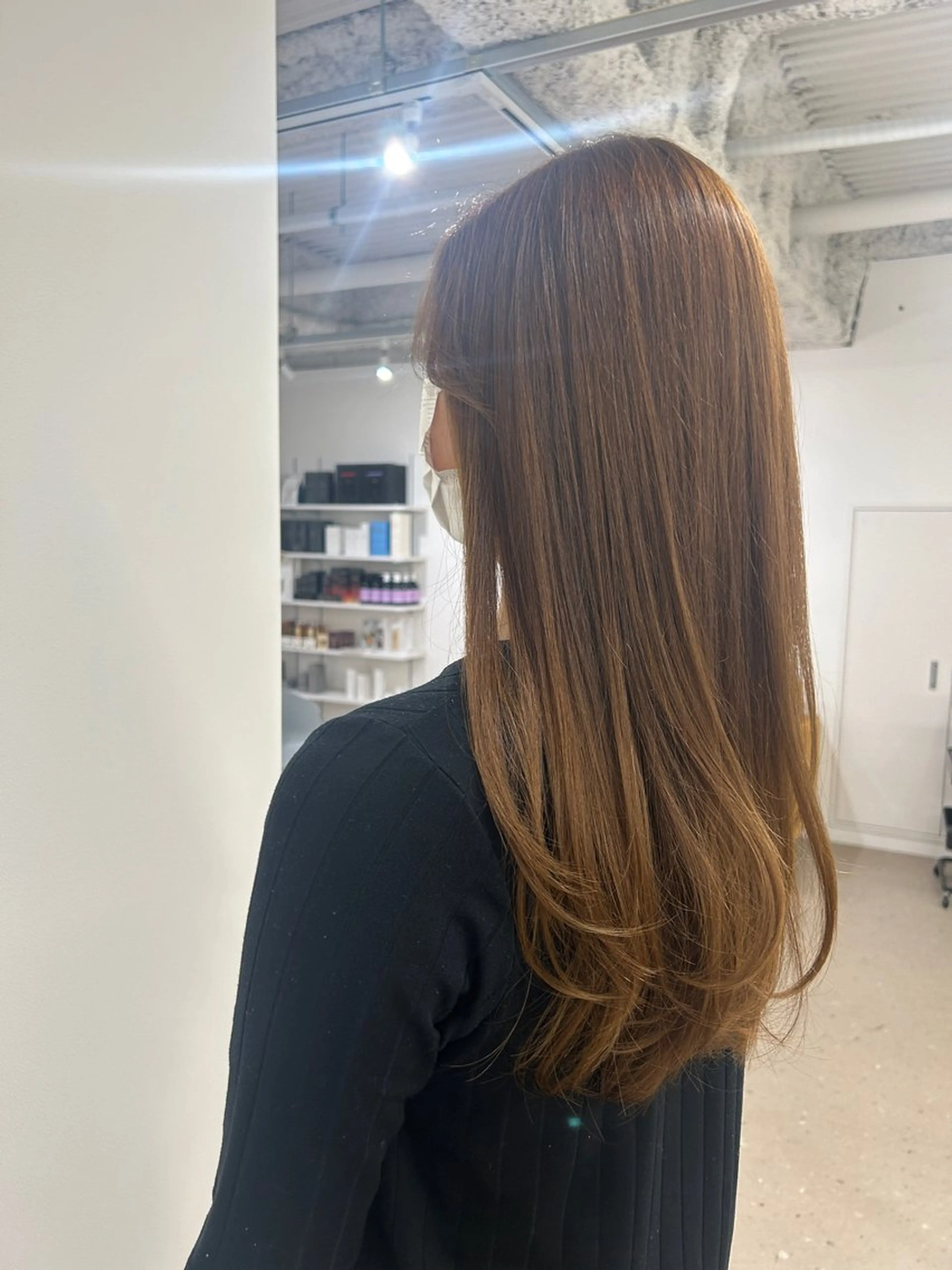 ロング レイヤーカット カット 村田 七夕のヘアスタイル
