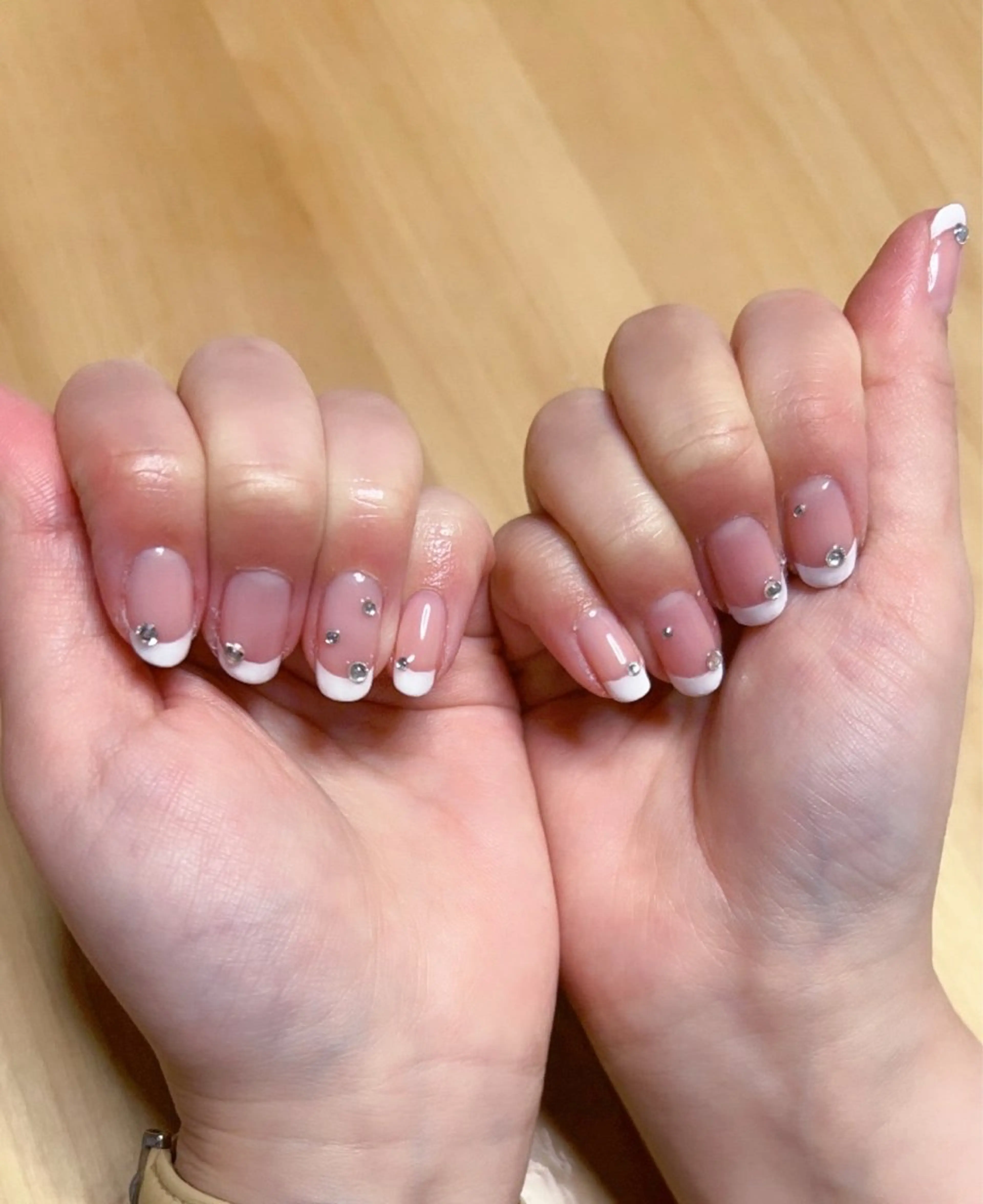 ネイル フレンチネイル MYu Beauty Salon YURIのネイルデザイン