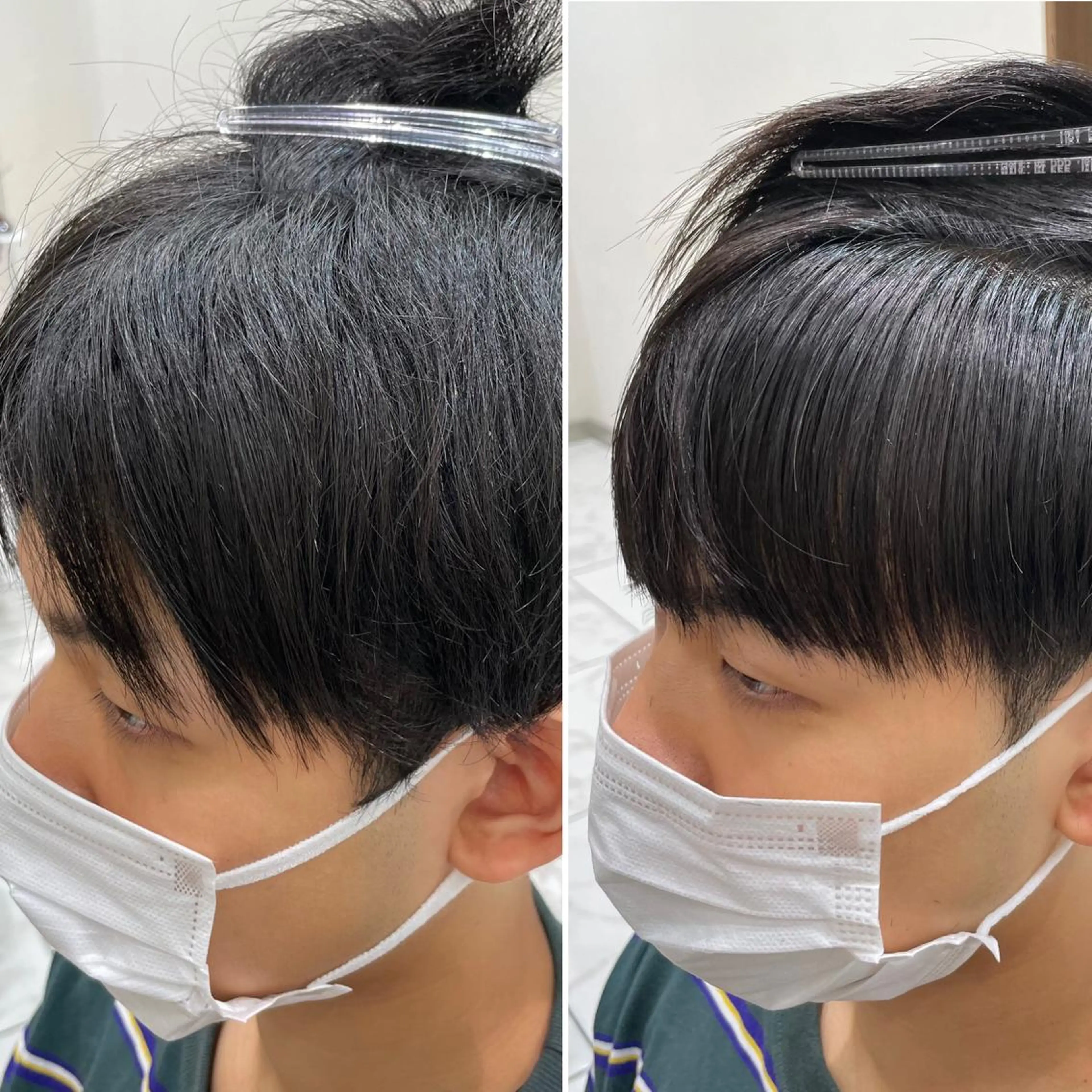 ショート パーマ メンズ カット 縮毛矯正 【メンズ縮毛矯正】 田中秀斗のヘアスタイル