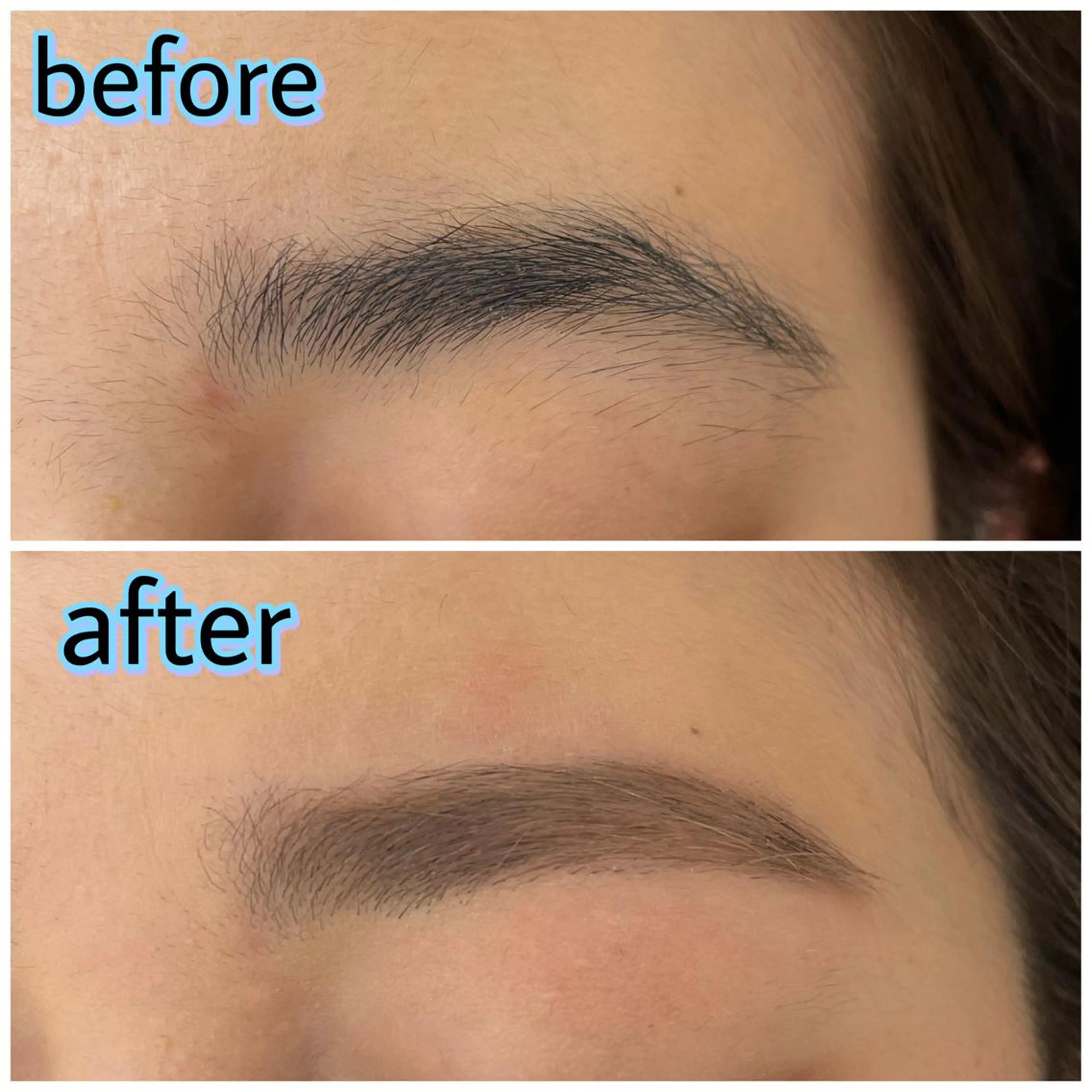 アイブロウ メンズアイブロウ ワックス脱毛 その他(アイブロウ) 繁沢 吏乃の眉毛・アイブロウイメージ