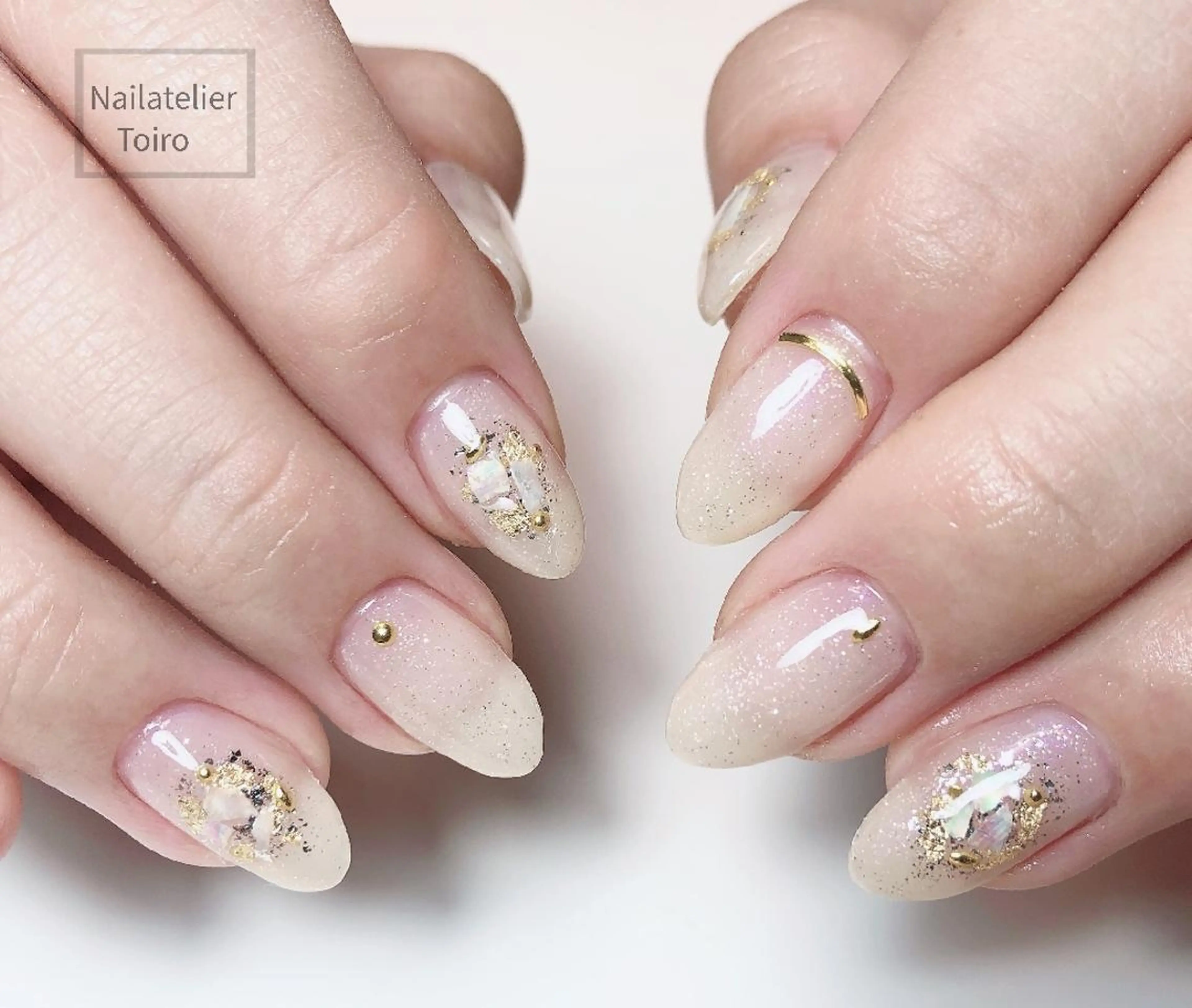 セミロング ネイル ☺︎山部 志麻☺︎のネイルデザイン