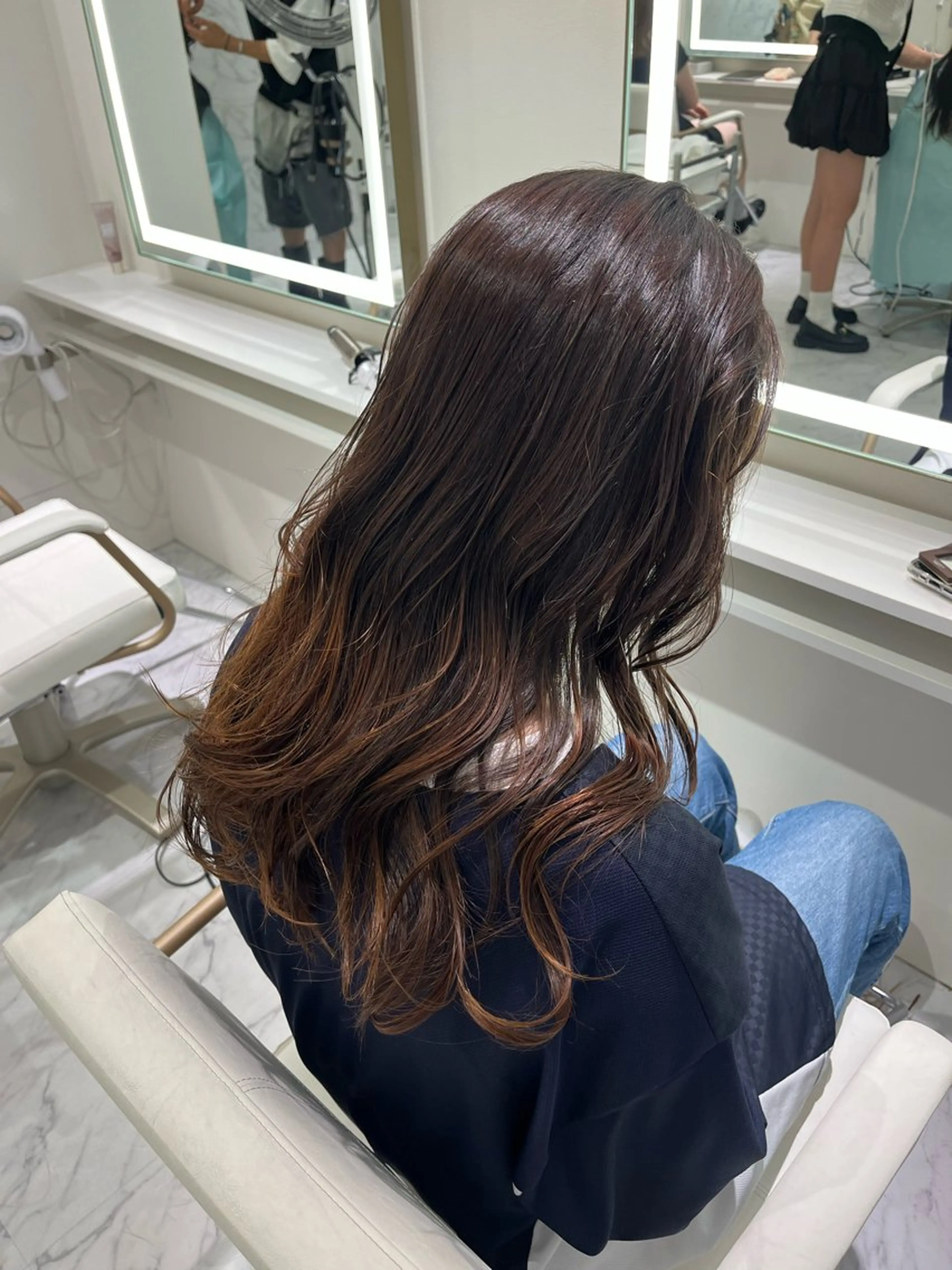 ロング カット ParveMix /石田 佳澄🩶のヘアスタイル