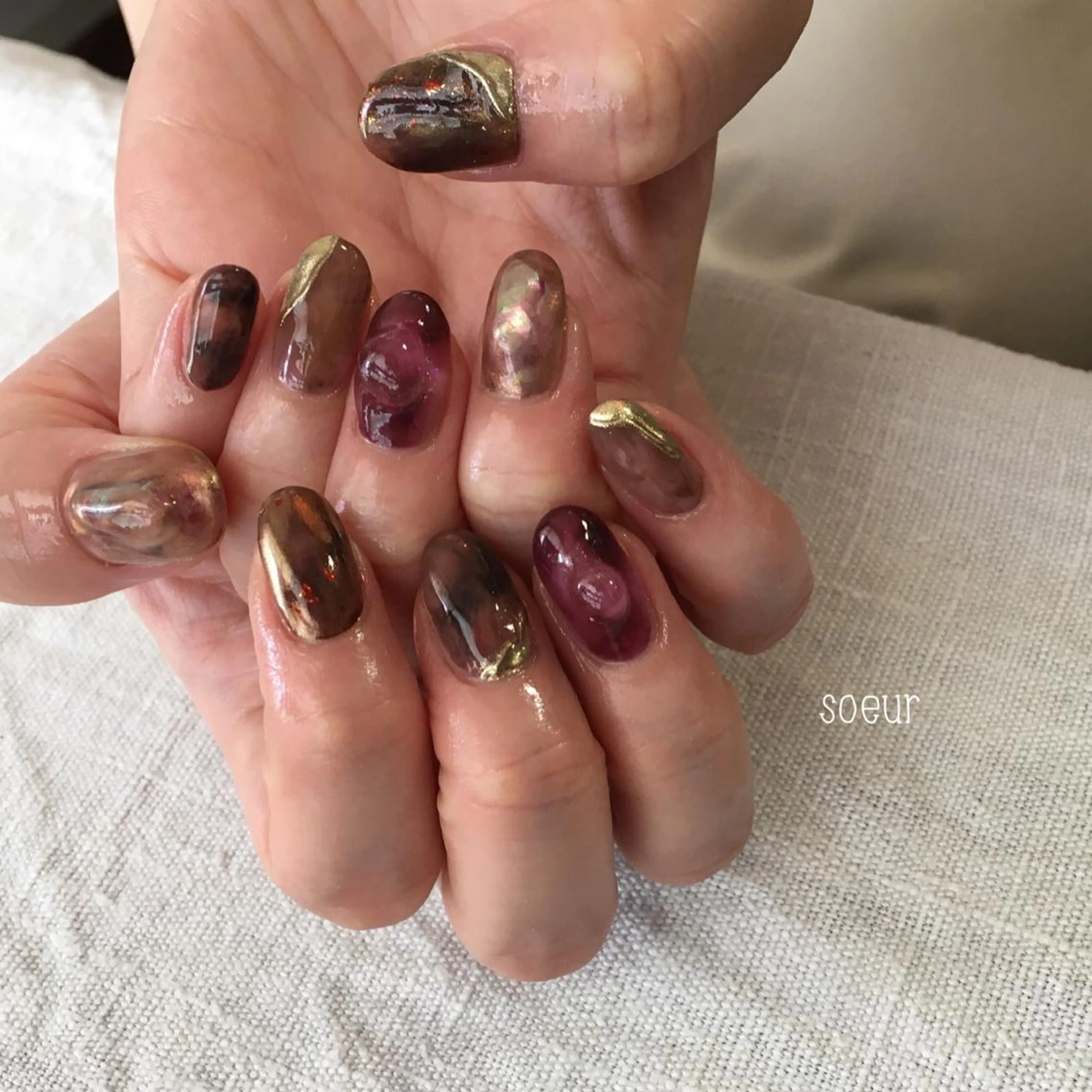 ネイル soeur_ 武蔵浦和のネイルデザイン