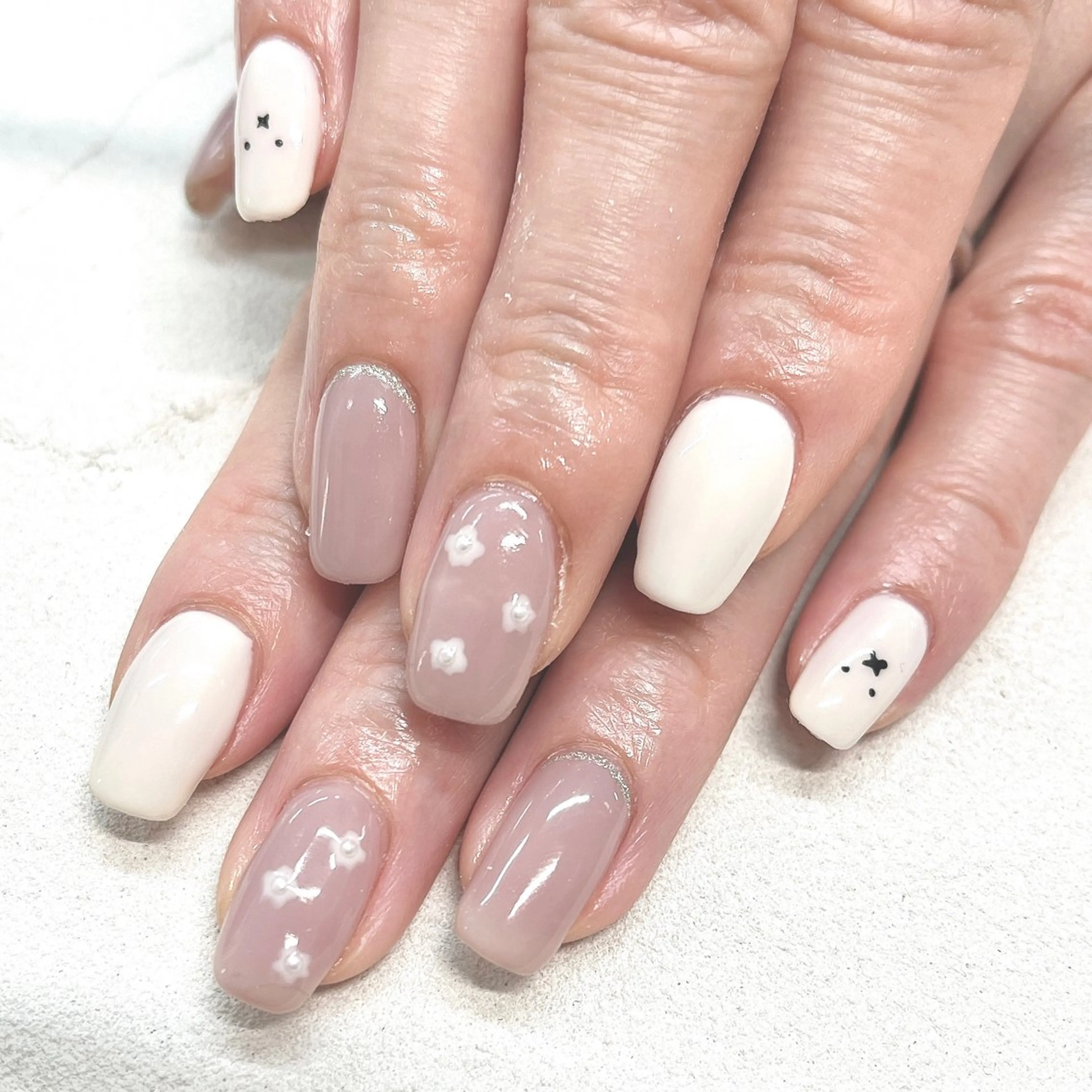 ネイル アートネイル フットネイル フレンチネイル ジェルネイル グラデーション ハンドネイル Bianca市ヶ谷店 Aiuraのネイルデザイン