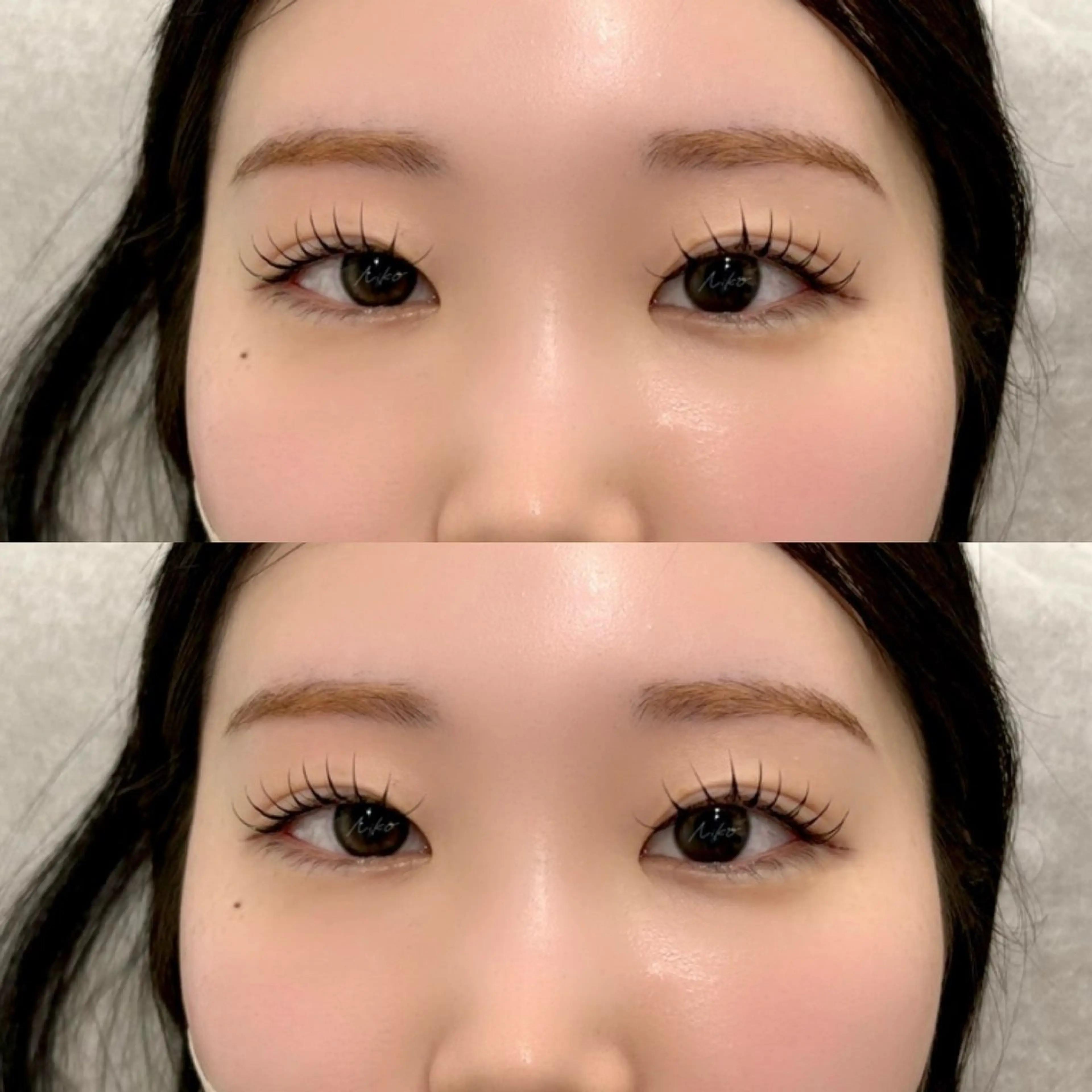 マツエク・マツパ 束感まつ毛 フラットラッシュ パリジェンヌラッシュリフト まつげパーマ ꒰ Niko ꒱ marikaの眉毛・アイブロウイメージ