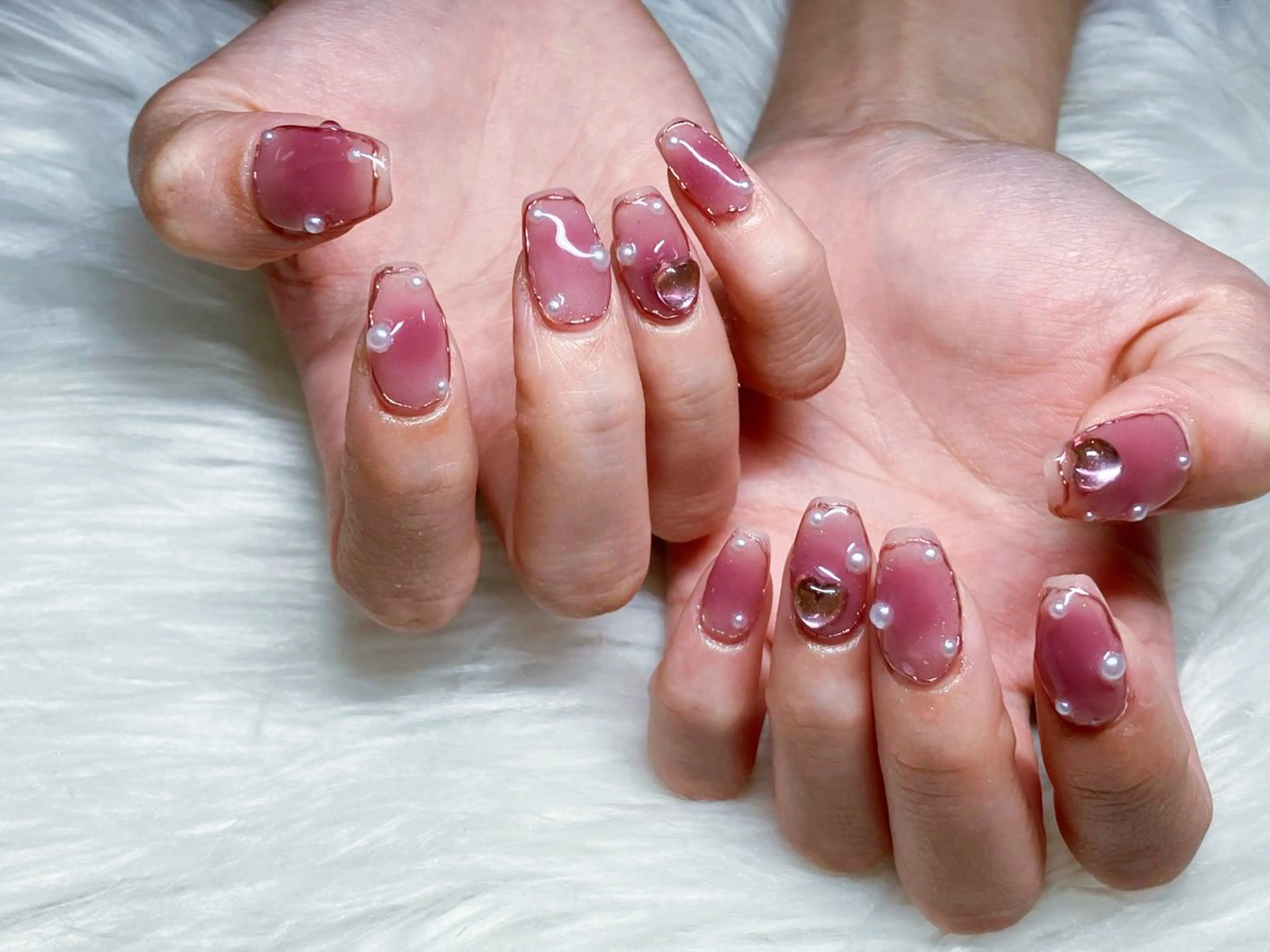 ネイル ハンドネイル ハンドケア 💜MIYA nail川崎店のネイルデザイン