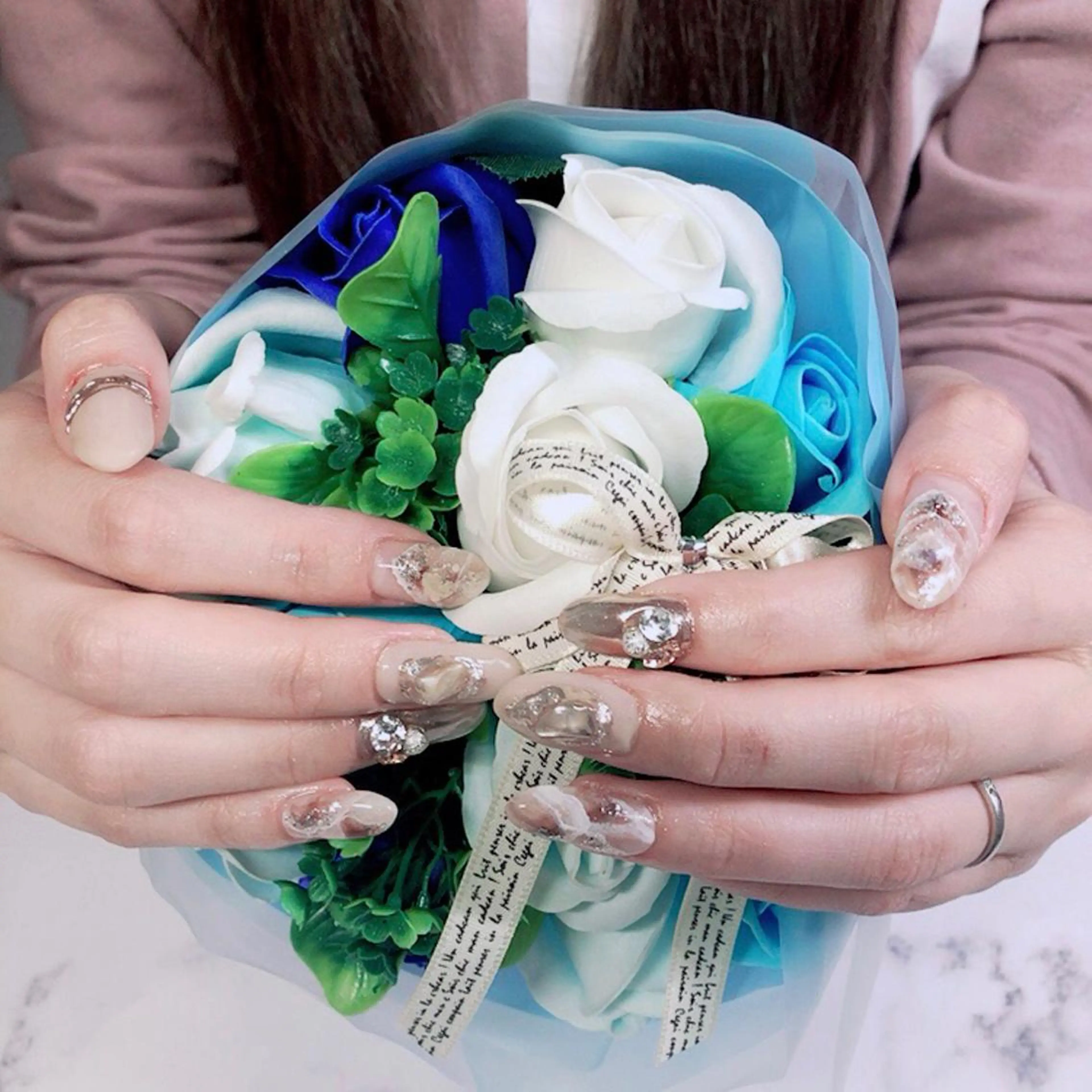 ネイル ニュアンスネイル 奥園 良恵のネイルデザイン