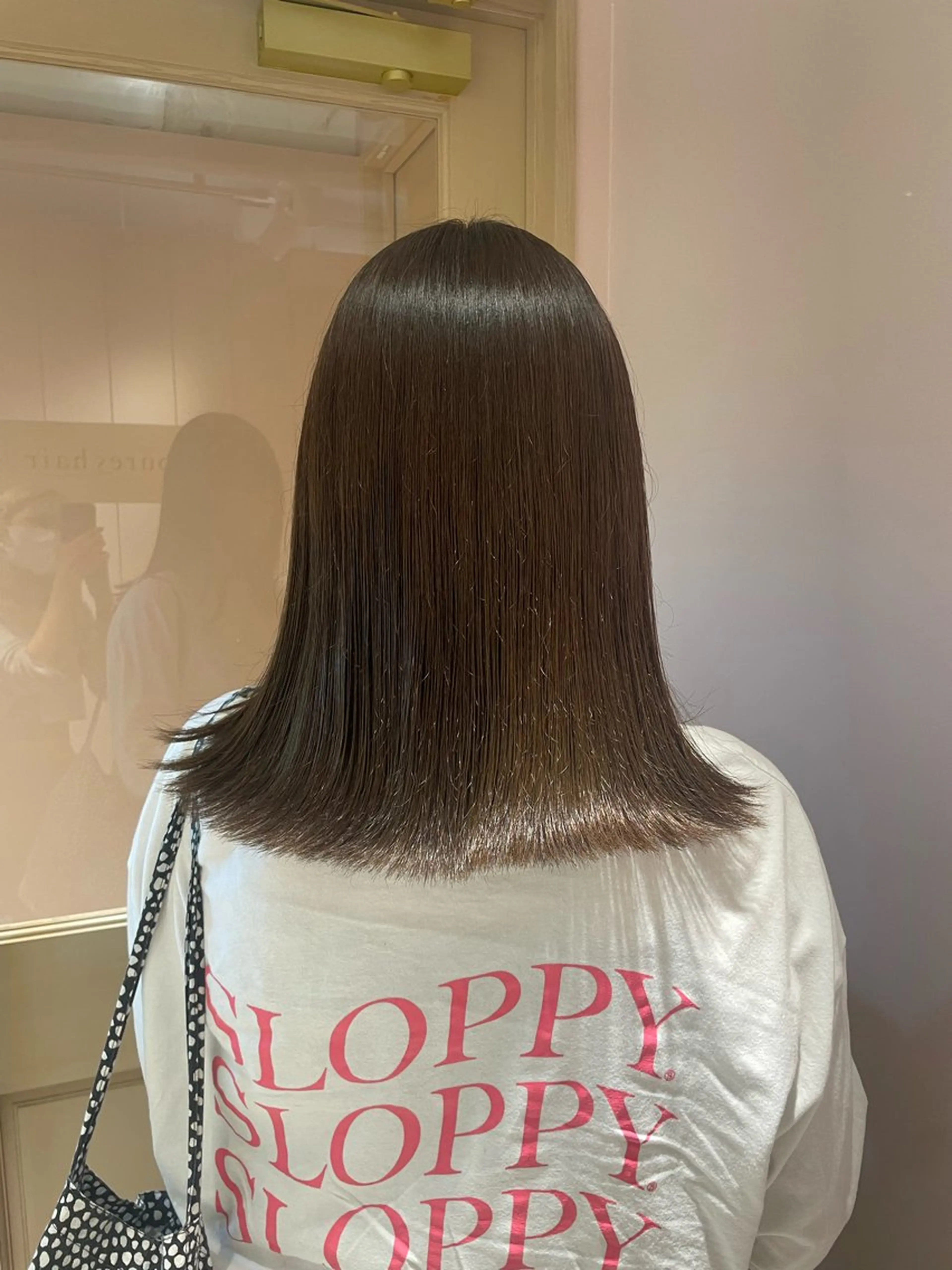 ミディアム ヘアカラー トリートメント ヘッドスパ マホ/日吉/髪質改善 /レイヤー/ガーリーのヘアスタイル