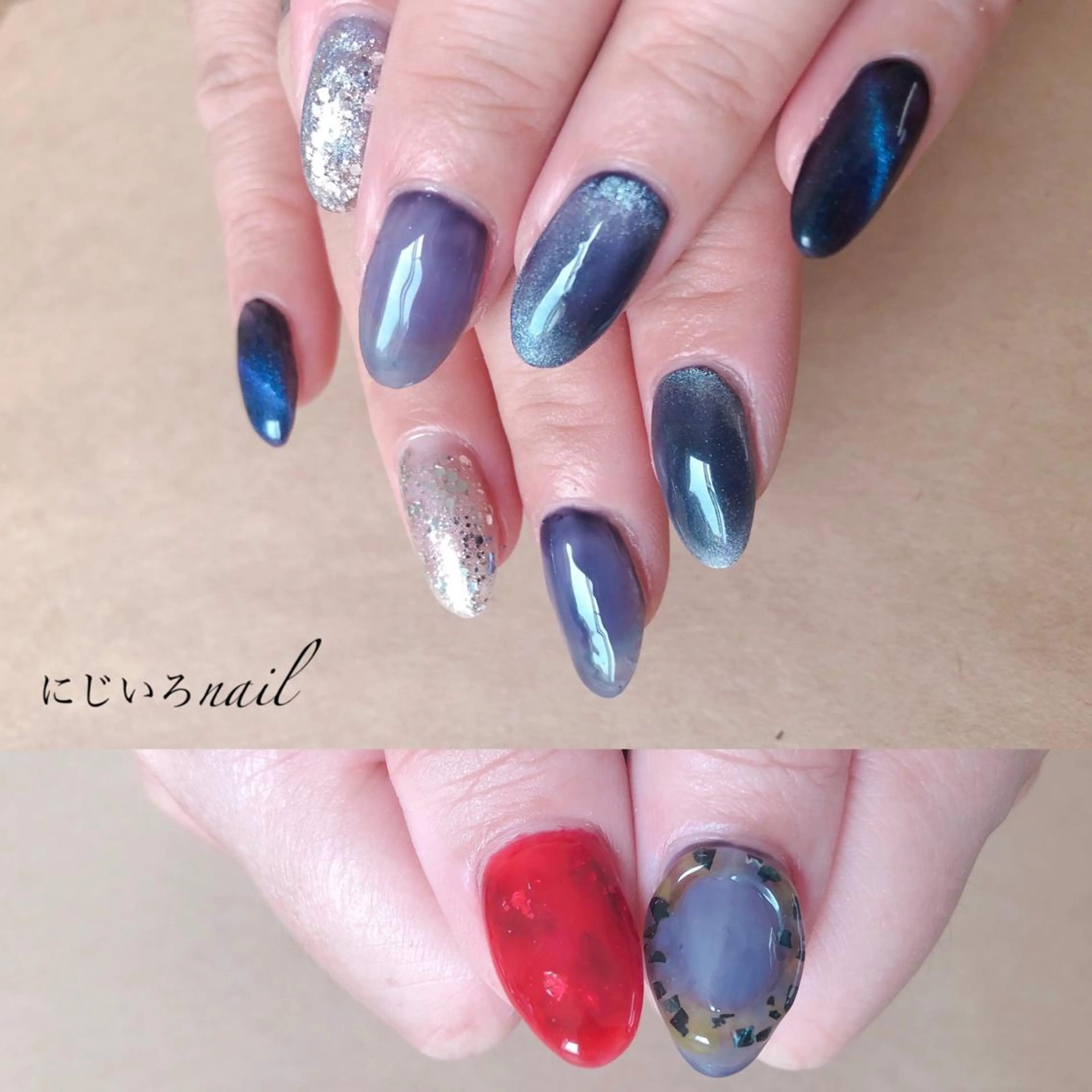 ネイル にじいろ nailのネイルデザイン