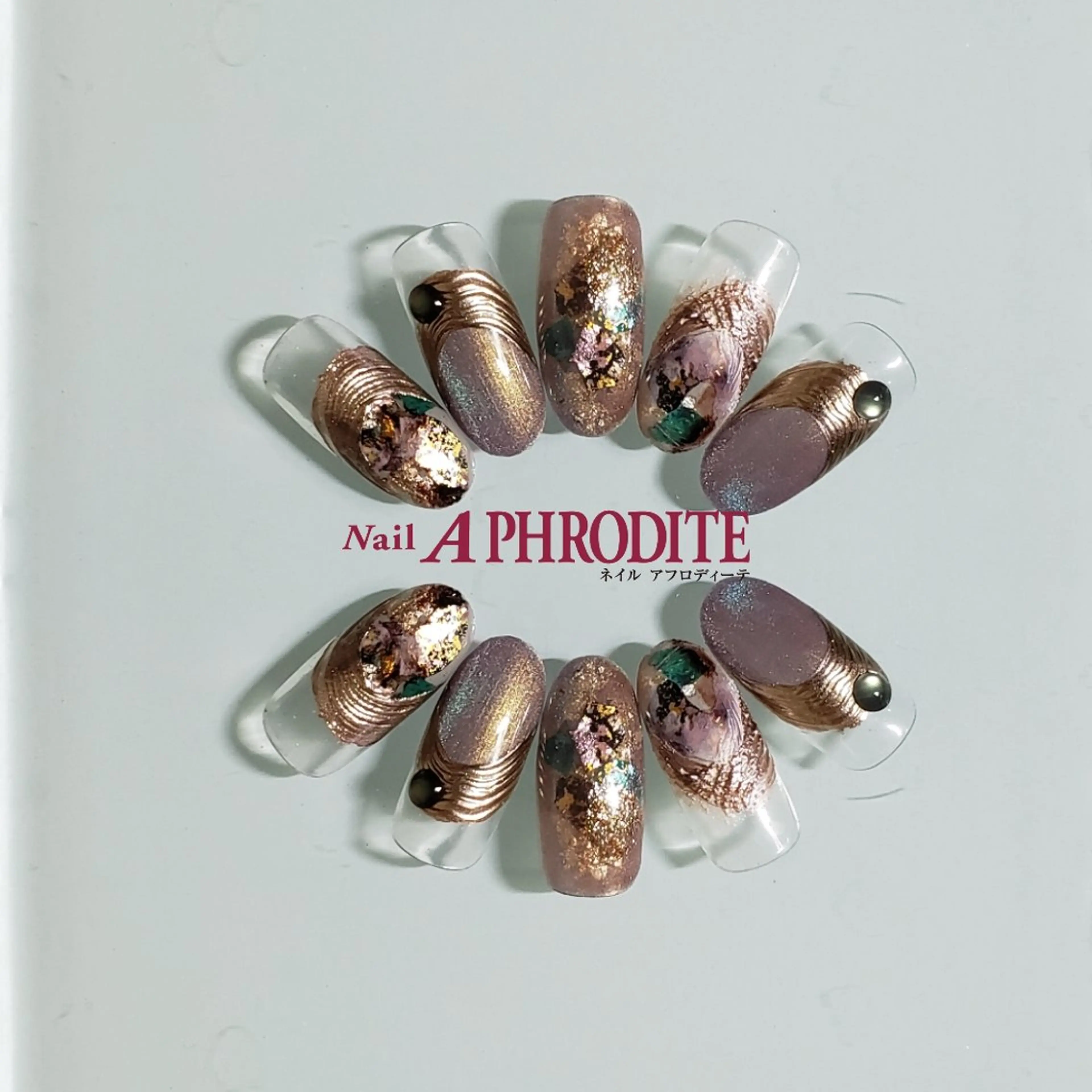 ネイル ジェルネイル ニュアンスネイル スカルプネイル ソフトジェル ネイルチップ Nail  Aphroditeのネイルデザイン