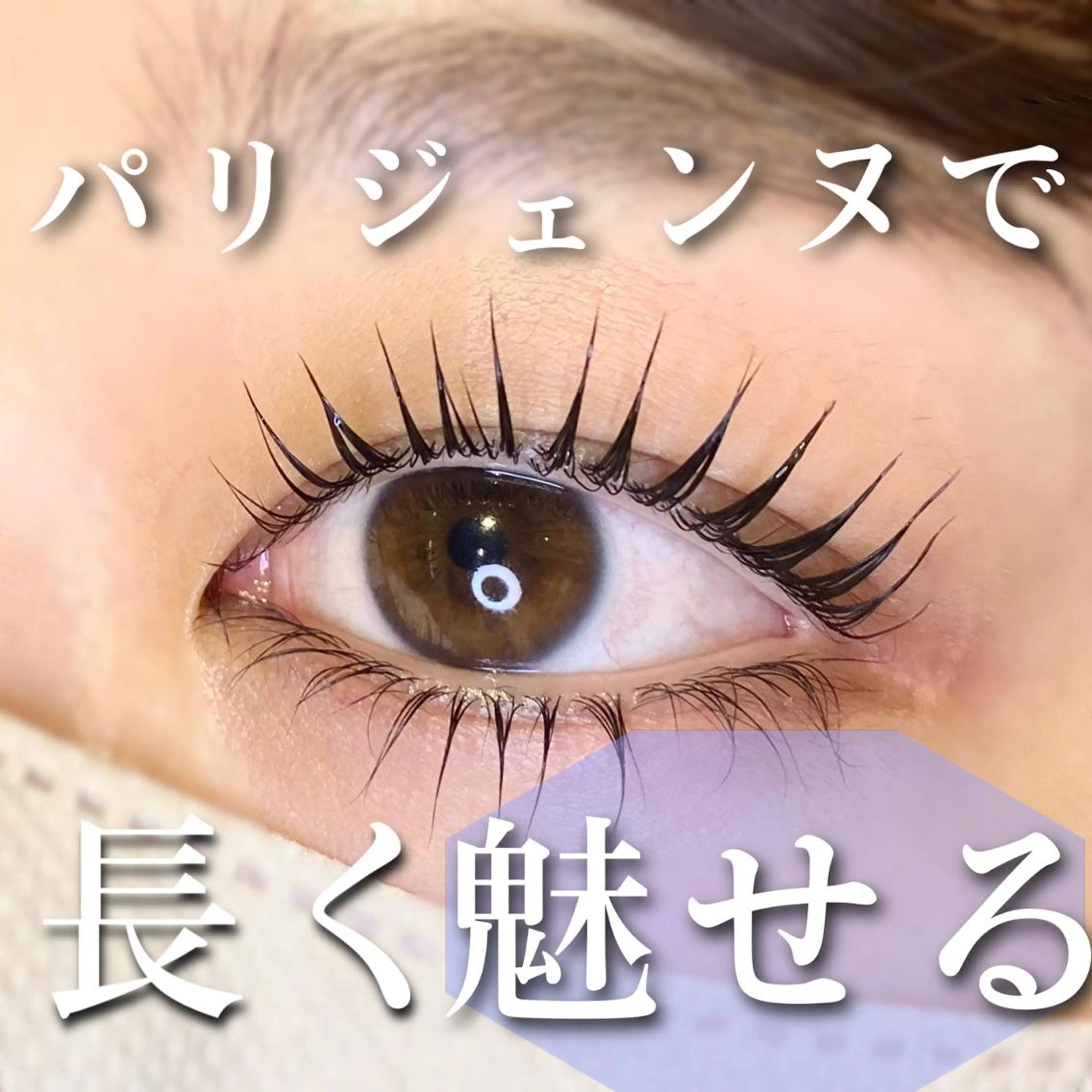 マツエク・マツパ パリジェンヌラッシュリフト マツパ 🦋eyelist 株　カブ🦋横浜のマツエク・マツパデザイン